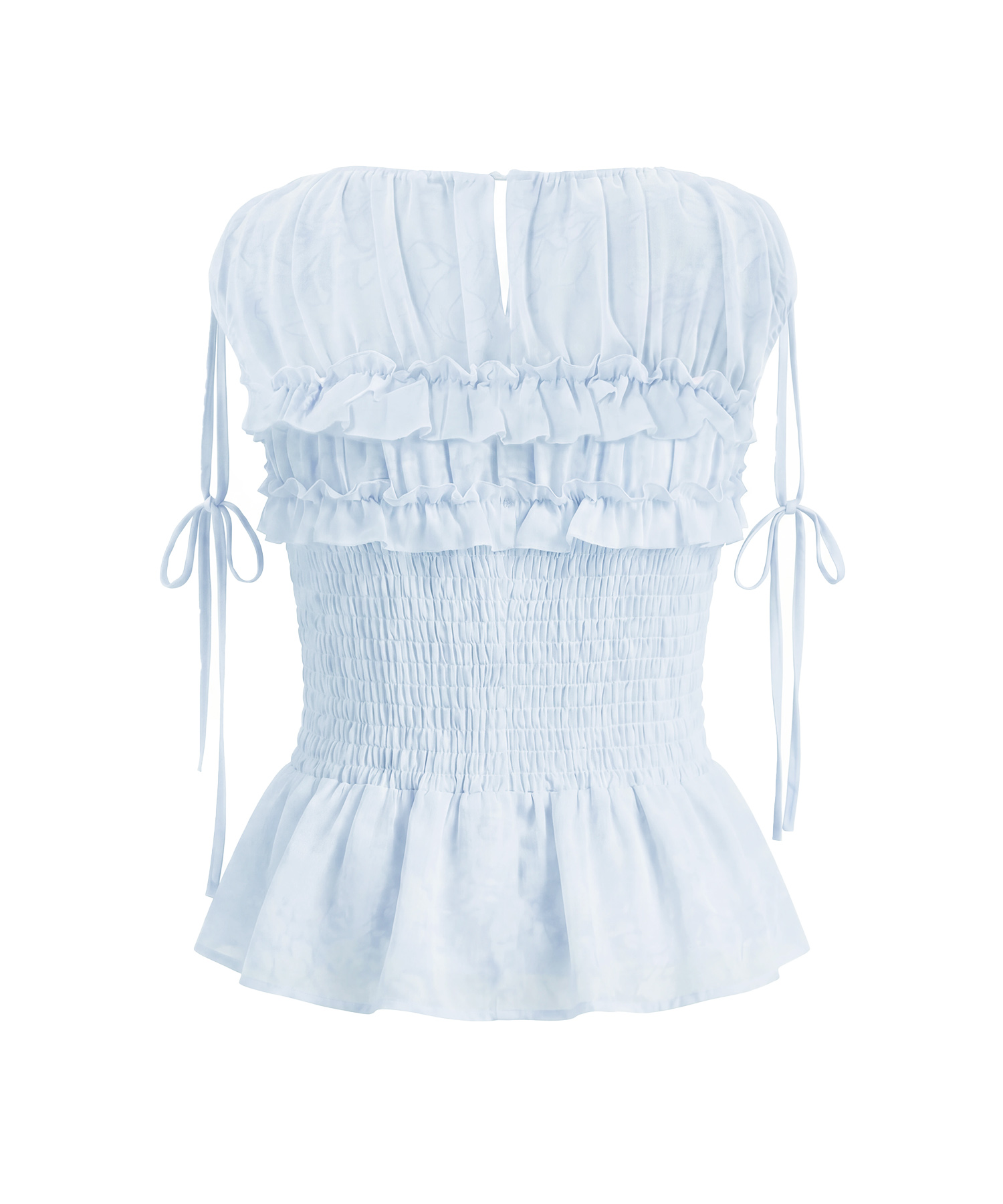 Flower shirring set up