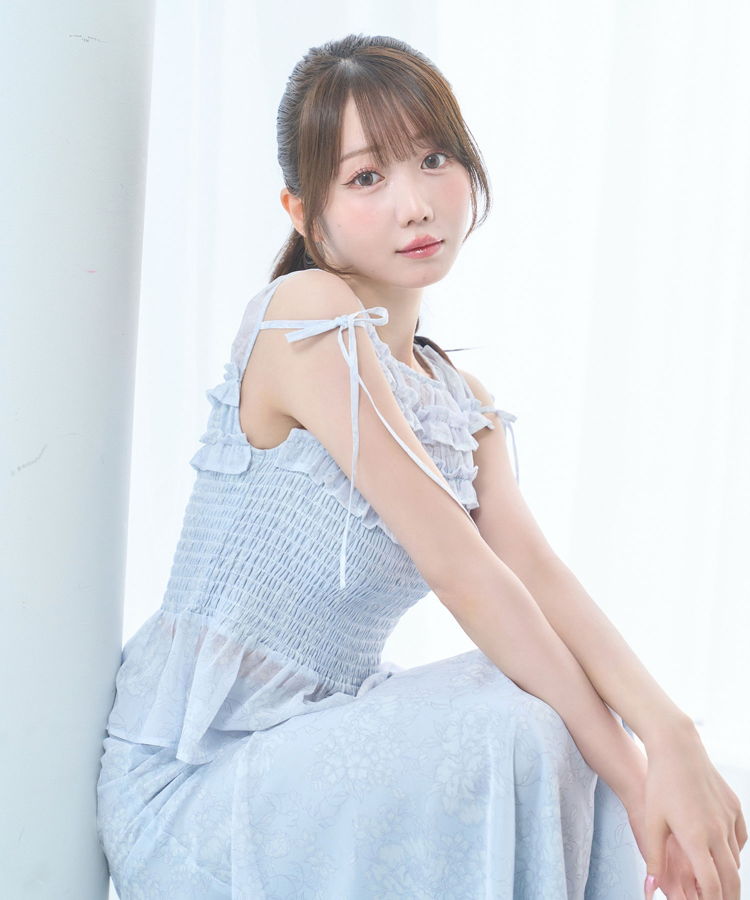 Flower shirring set up