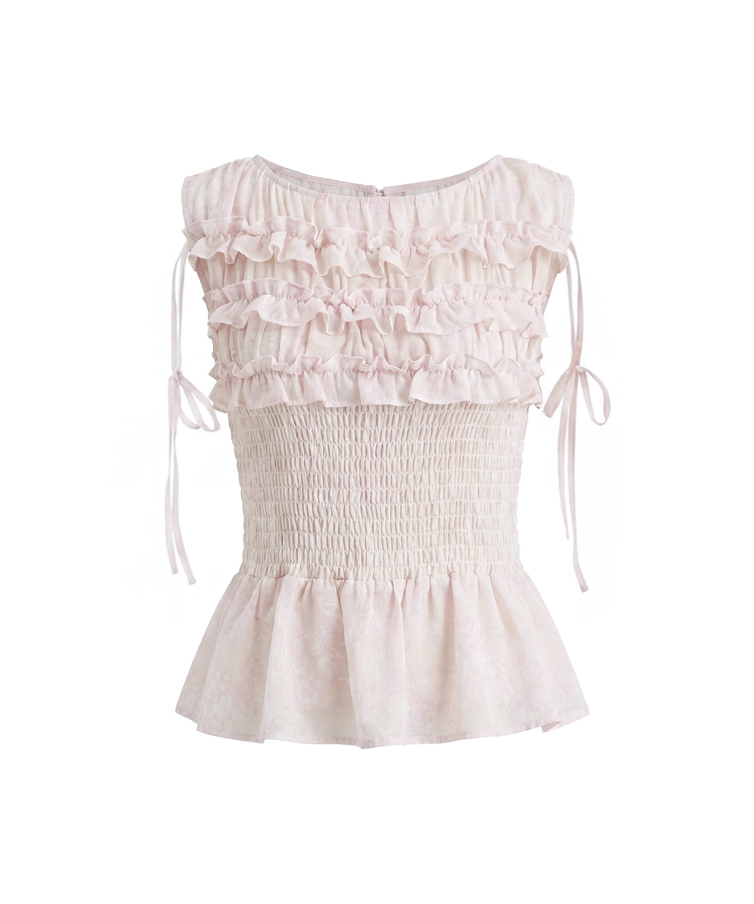 Flower shirring set up
