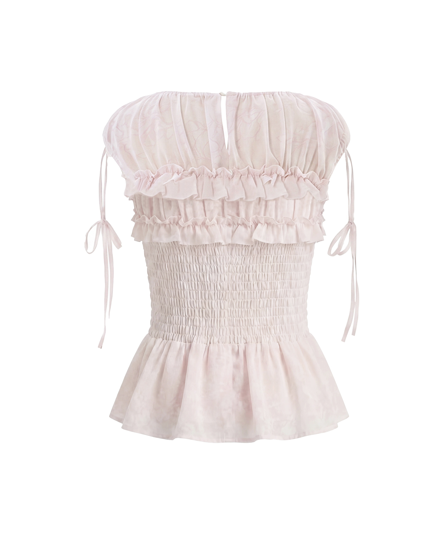 Flower shirring set up