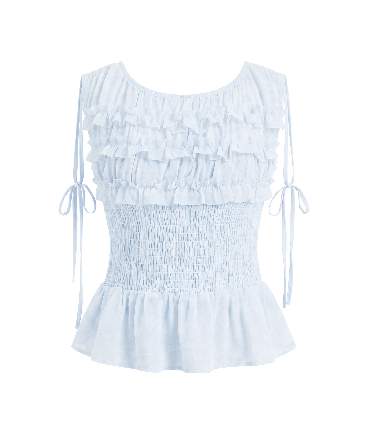 Flower shirring set up