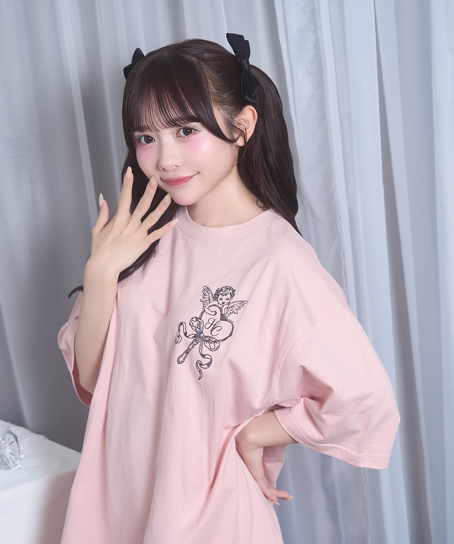 angel mirrorTシャツ
