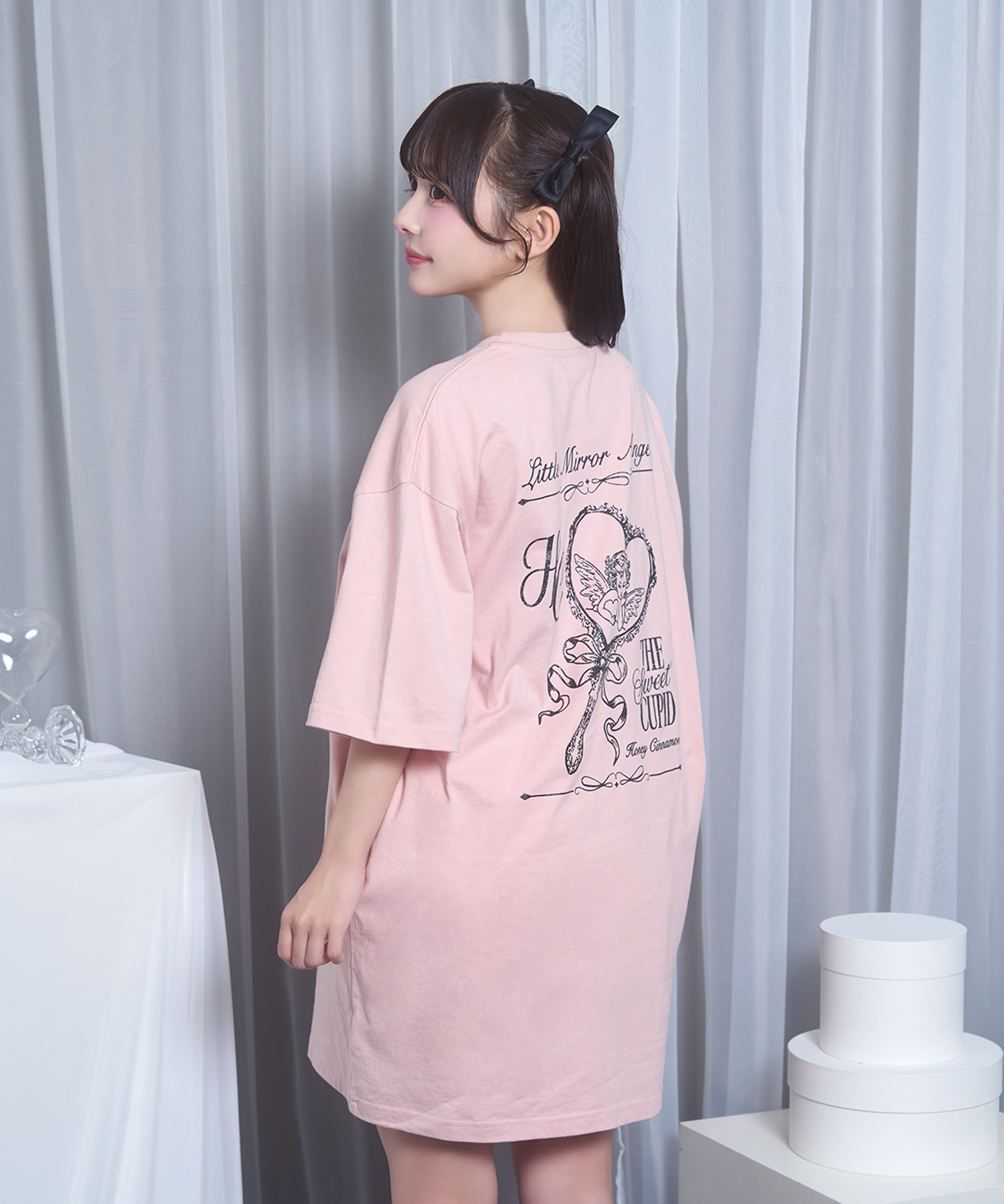 angel mirrorTシャツ