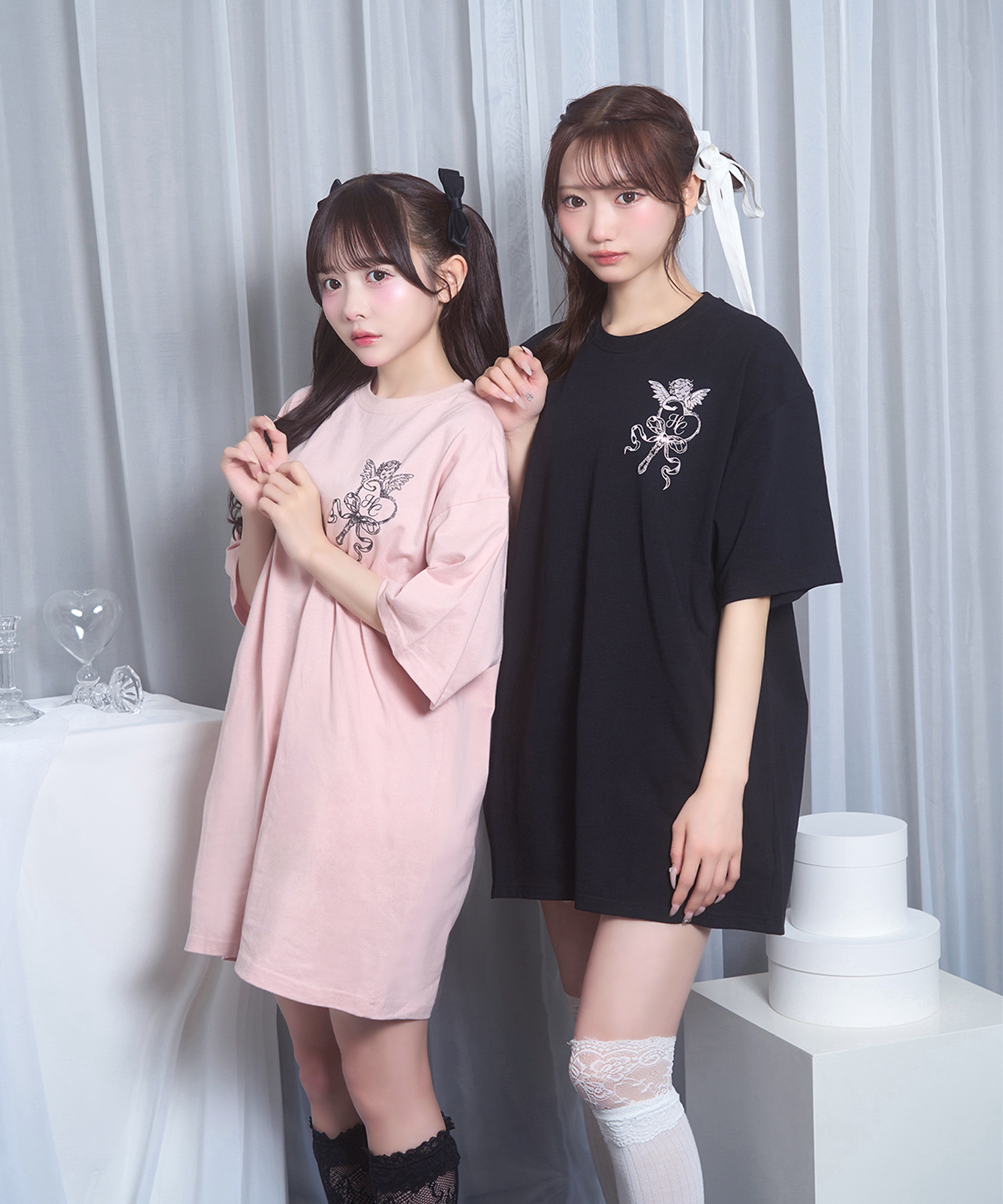 angel mirrorTシャツ