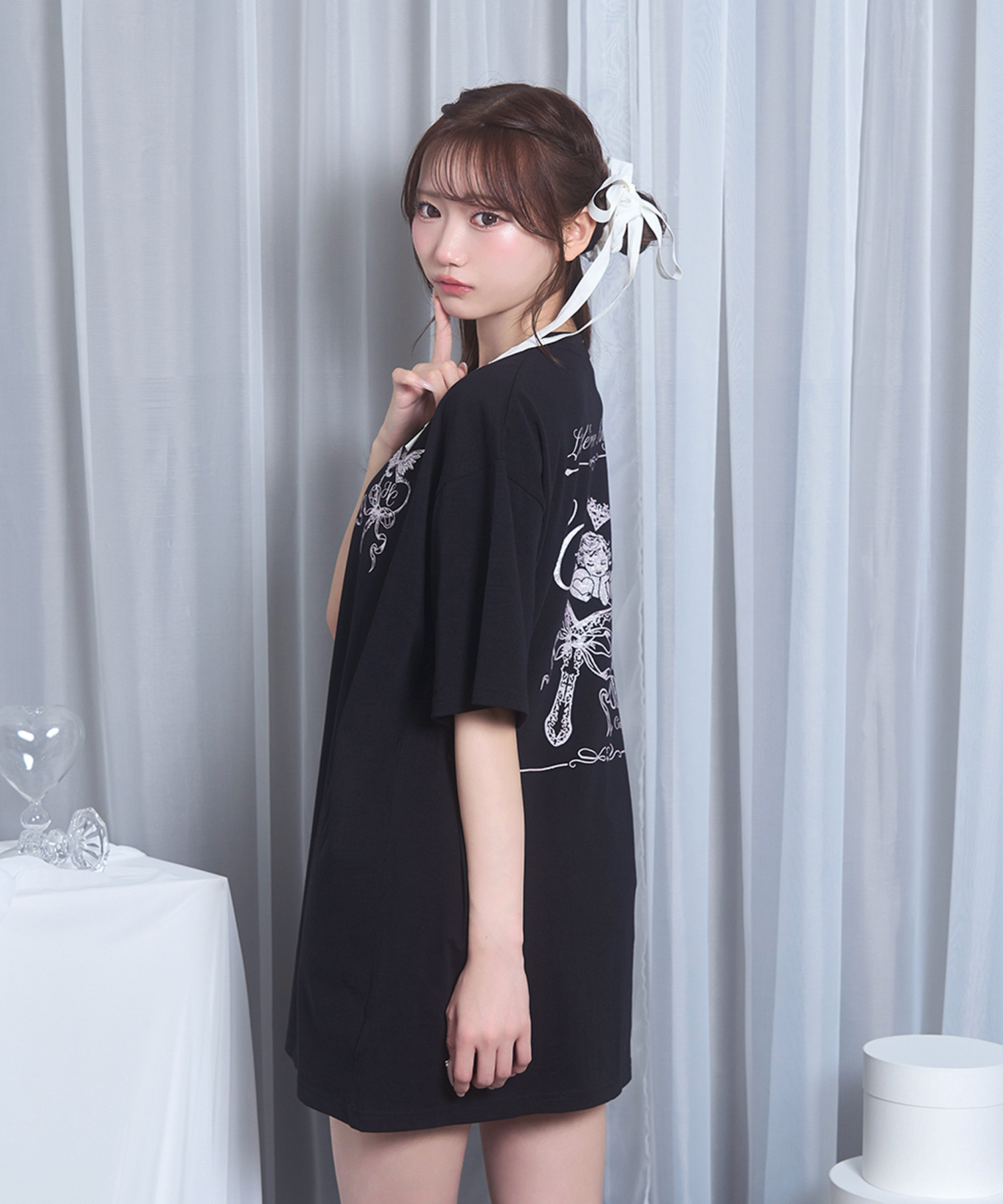 angel mirrorTシャツ