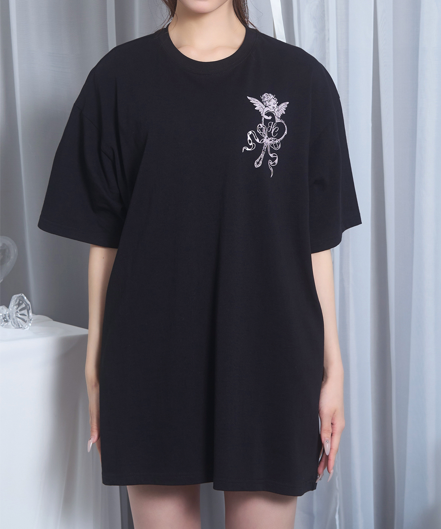 angel mirrorTシャツ