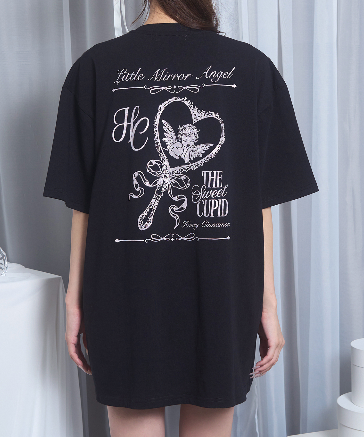 angel mirrorTシャツ