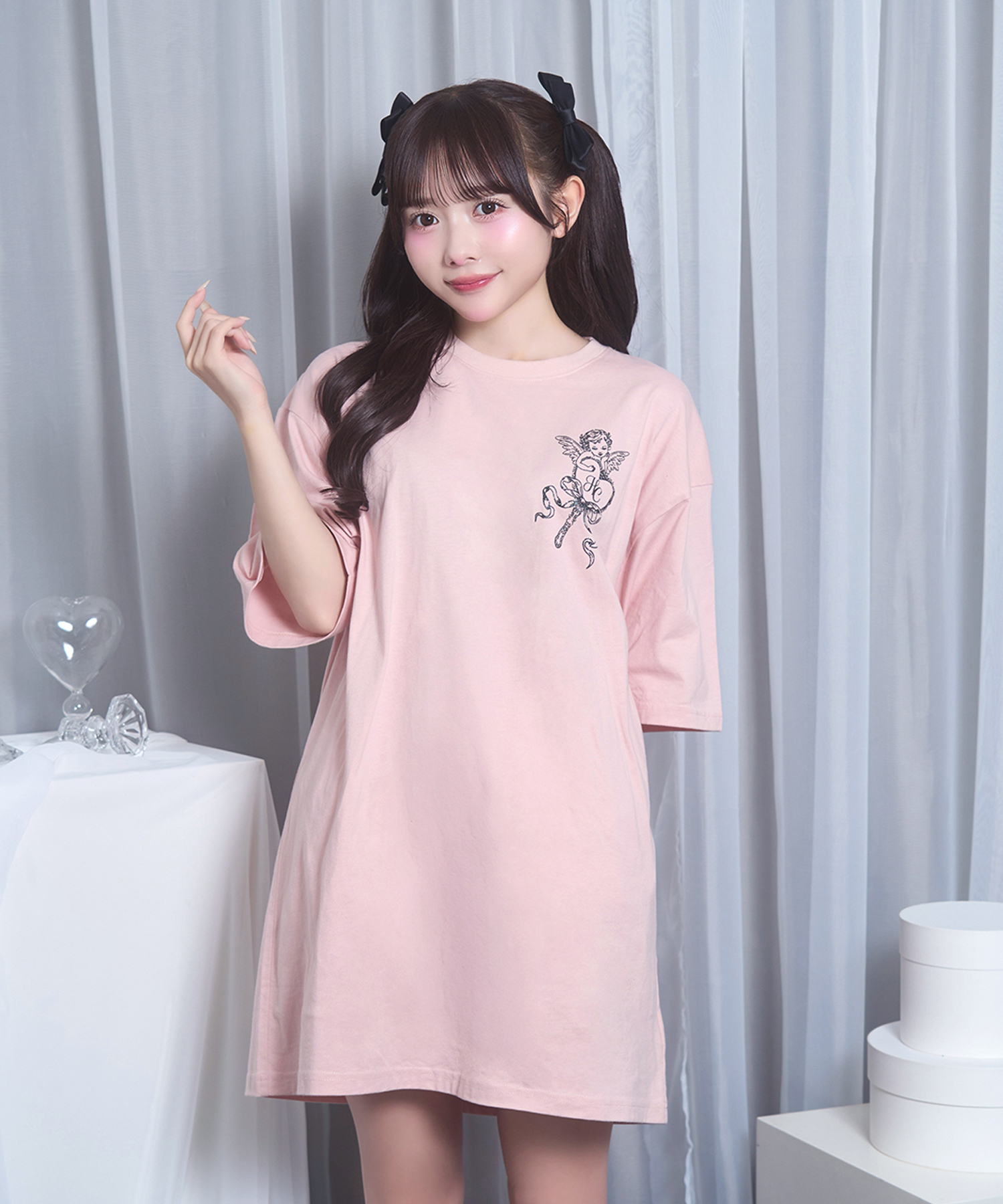 angel mirrorTシャツ