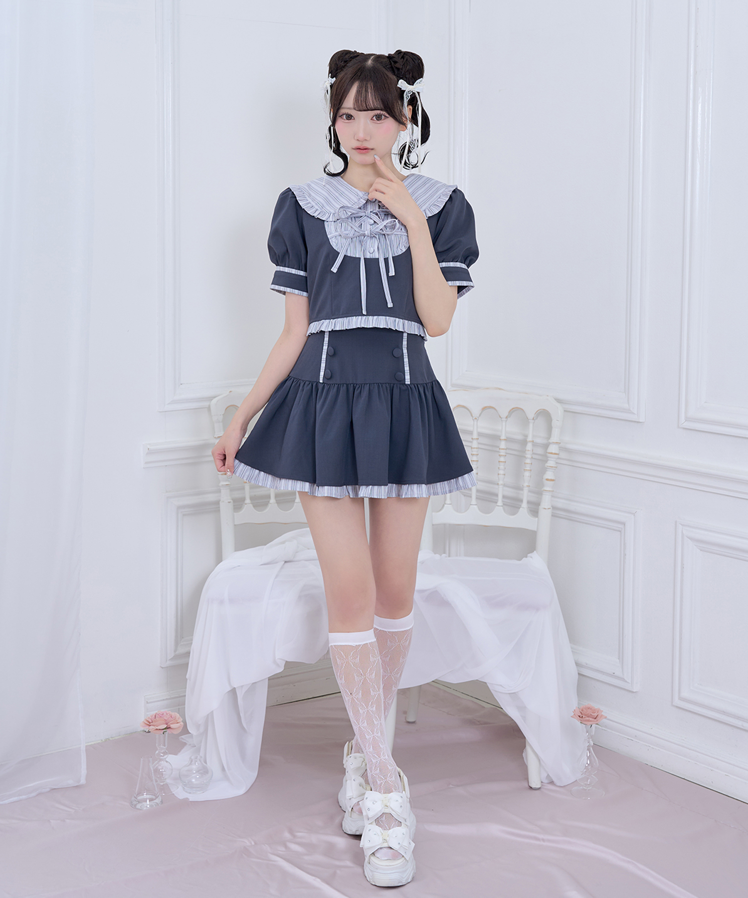 配色ヨークセットアップ