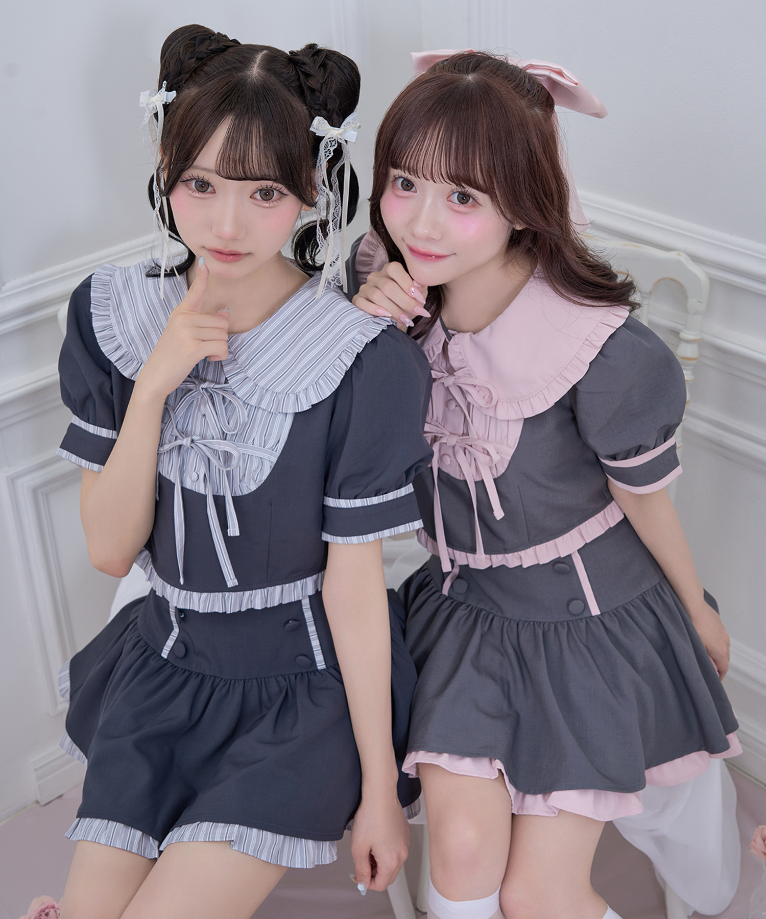 配色ヨークセットアップ