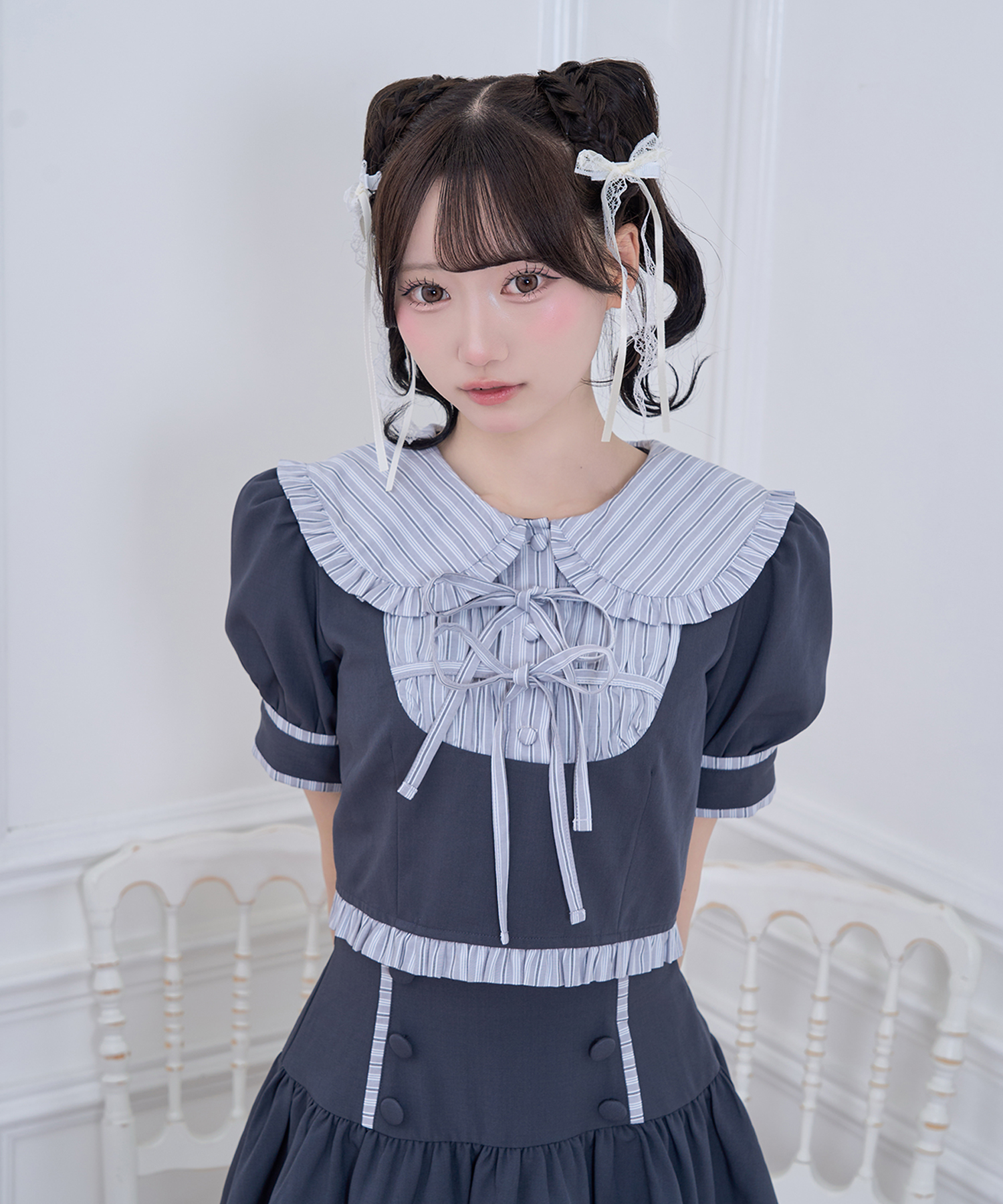 配色ヨークセットアップ
