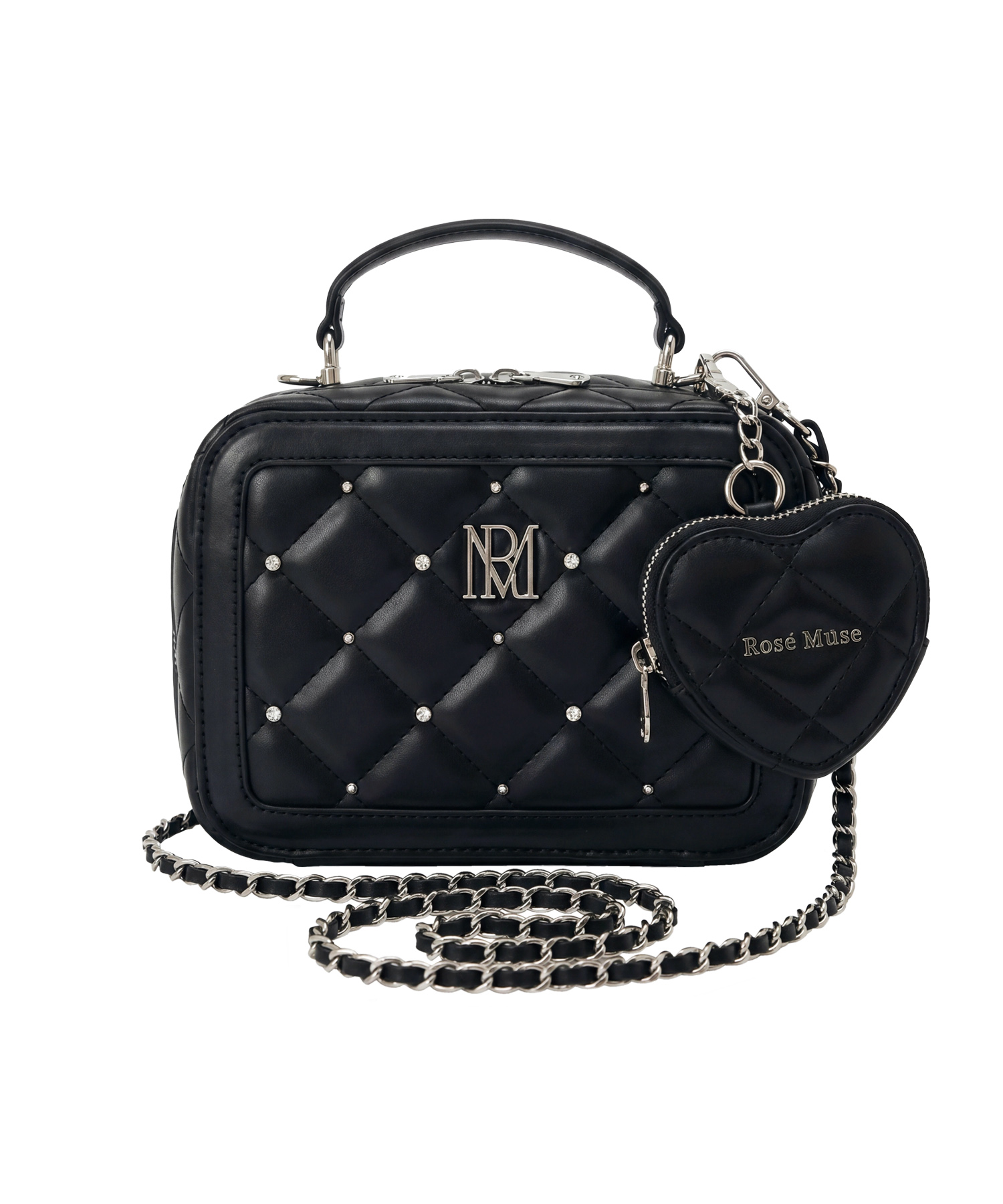 RM point vanity bag with heart pouch – BUNNY APARTMENT