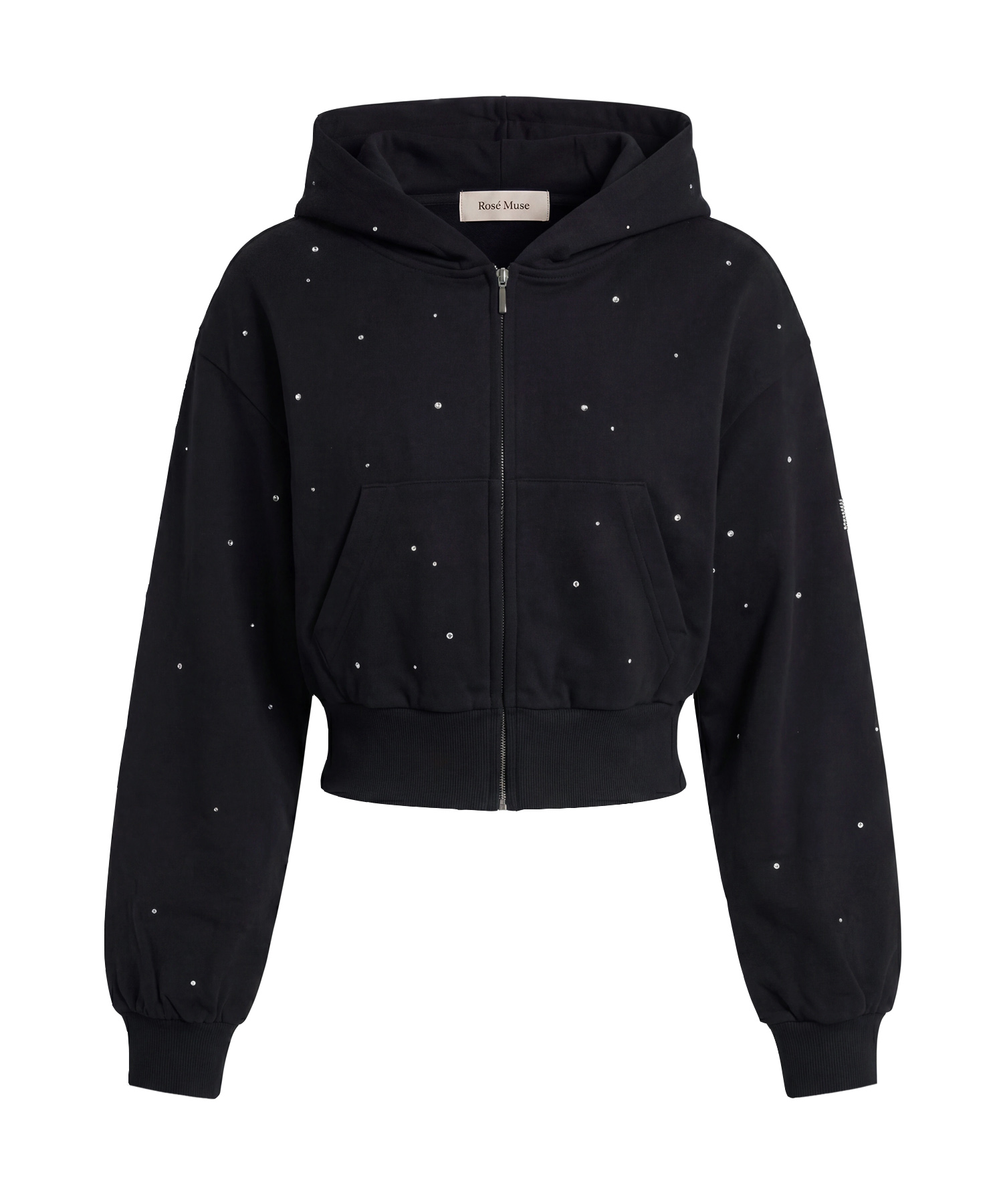UV protection bijou zip hoodie