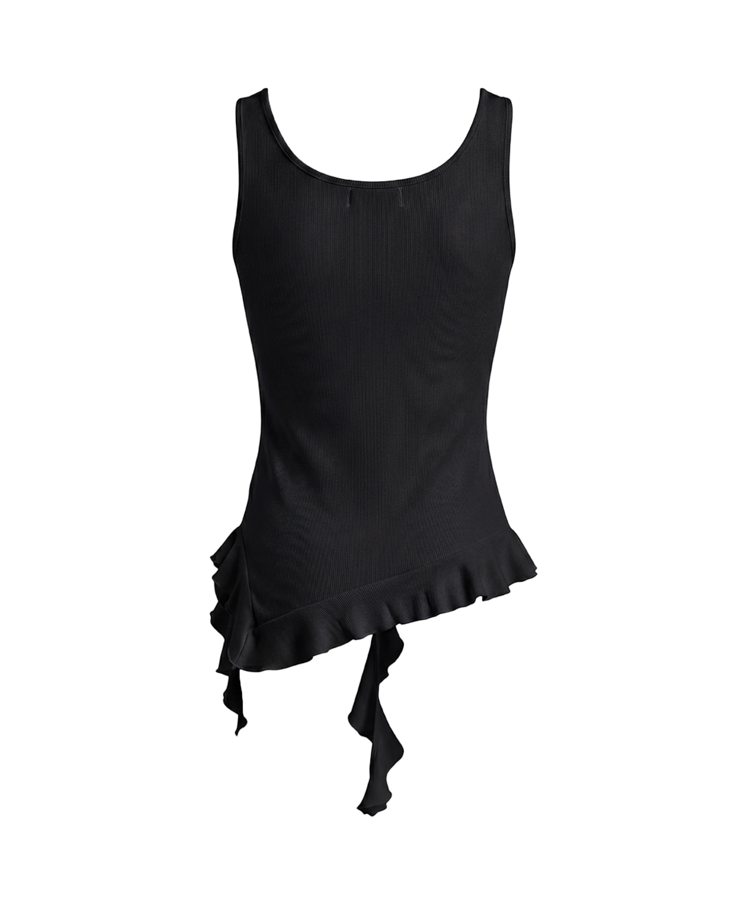 Frill hem tank top