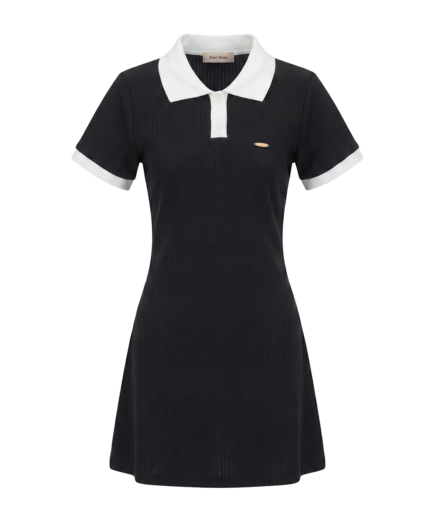 Knit sew polo op