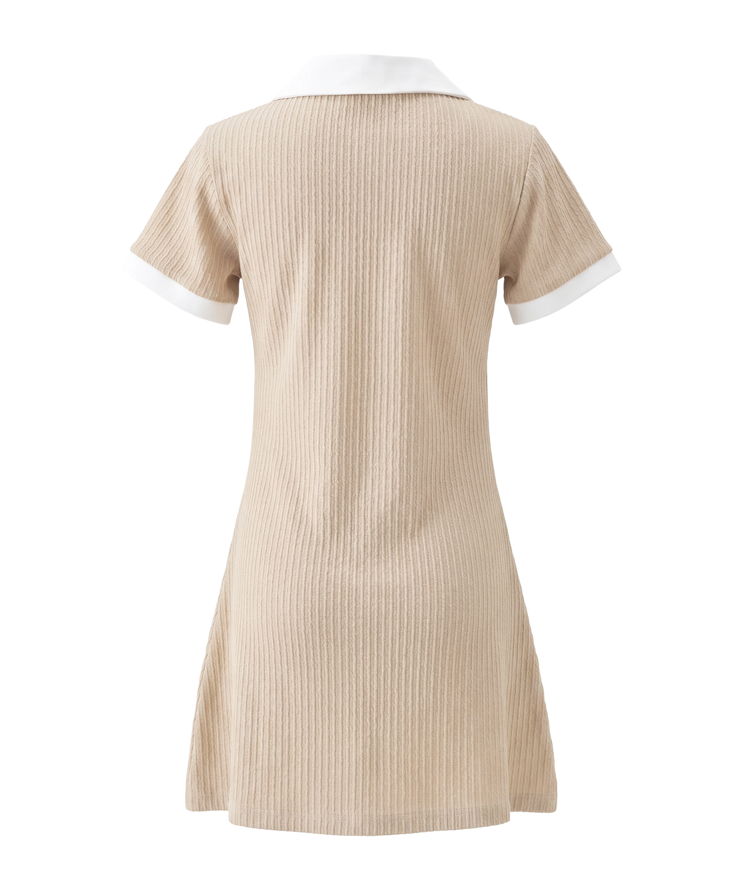 Knit sew polo op