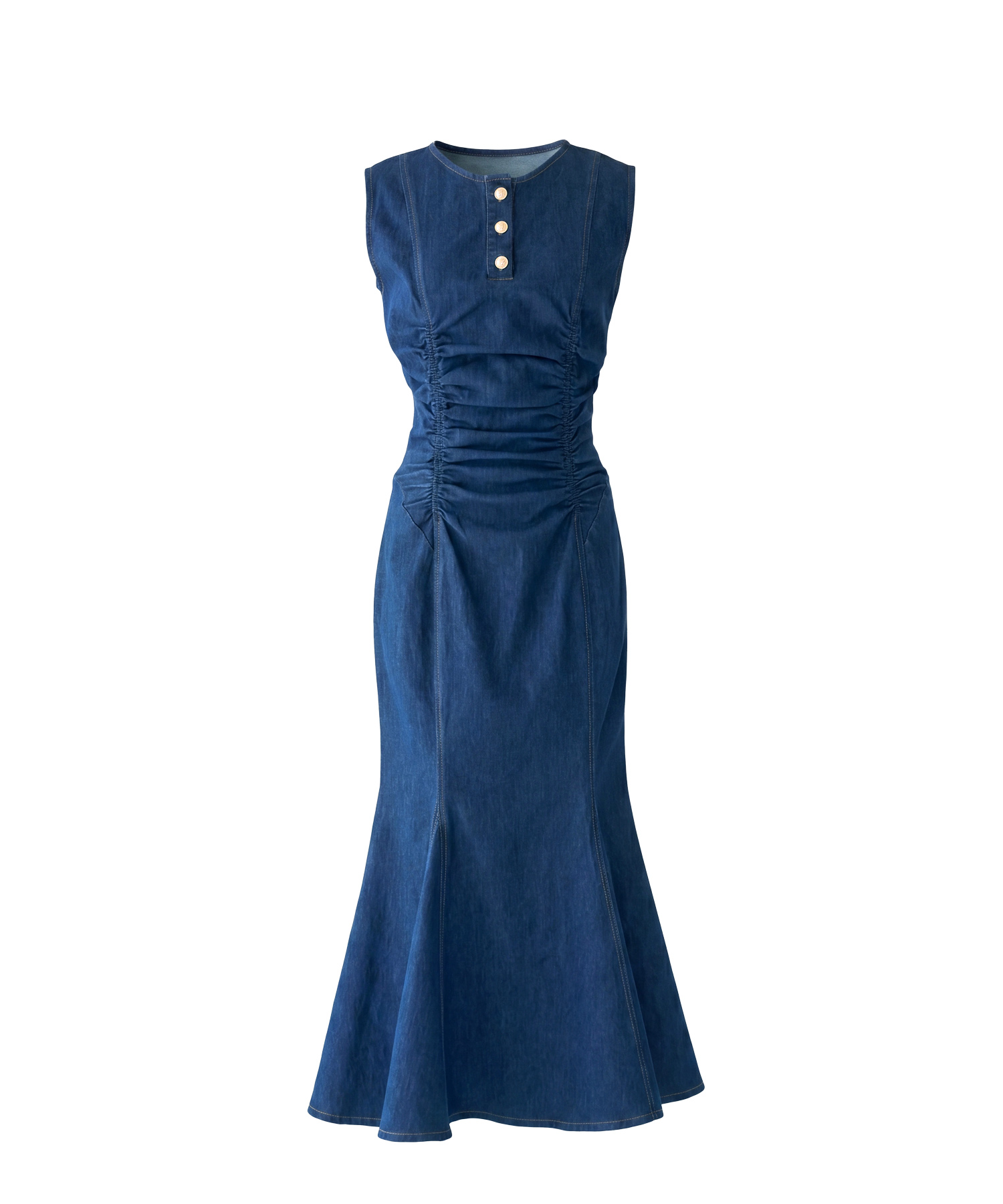 Denim mermaid dress