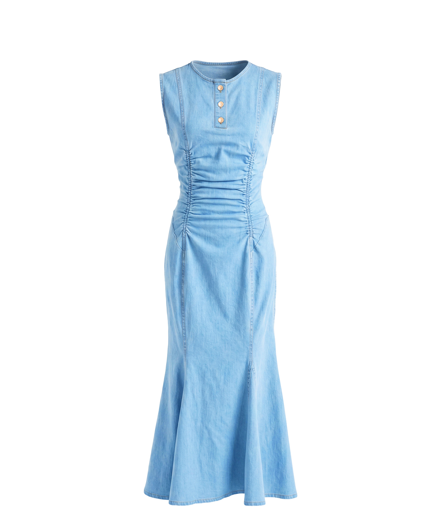 Denim mermaid dress