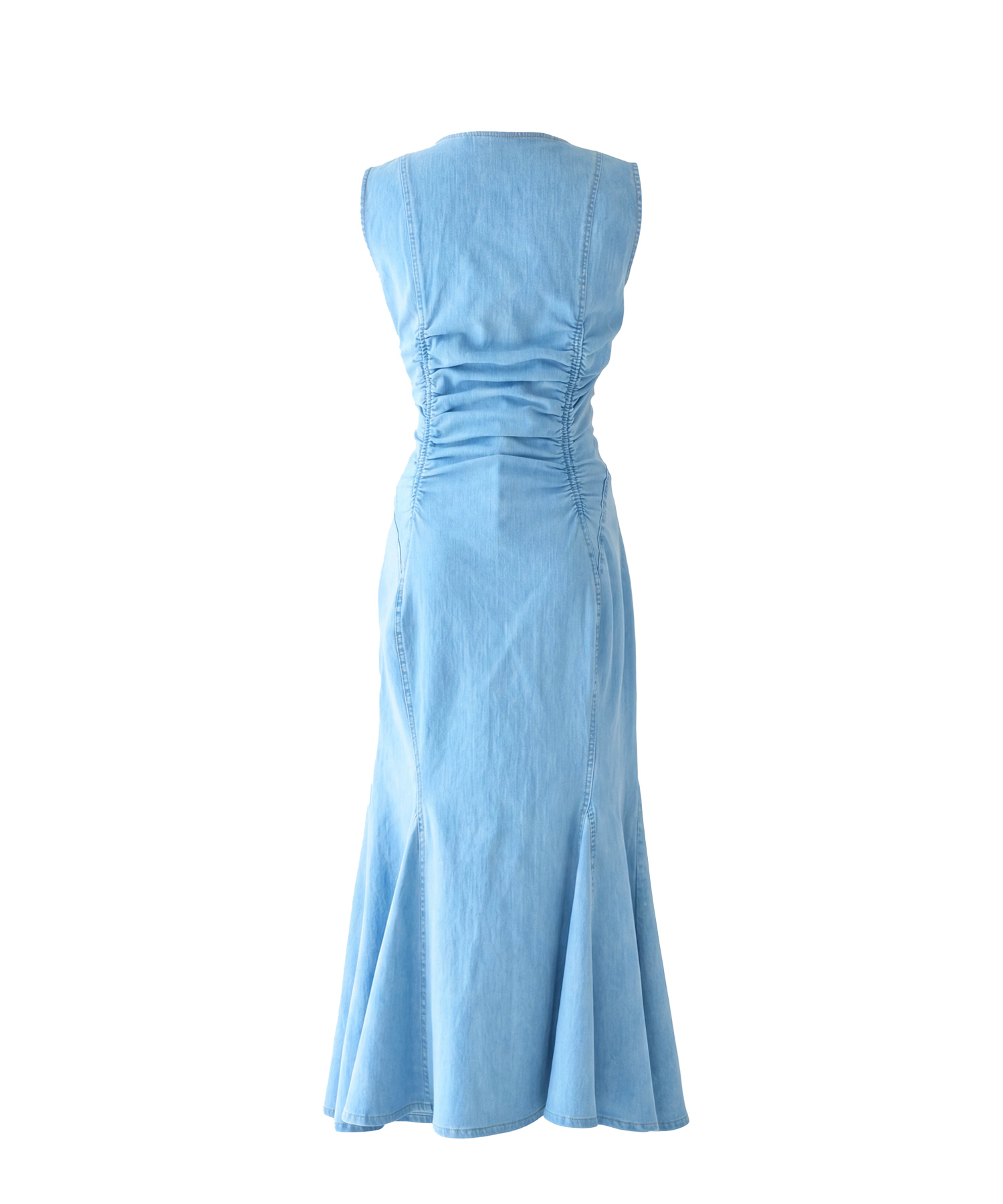 Denim mermaid dress