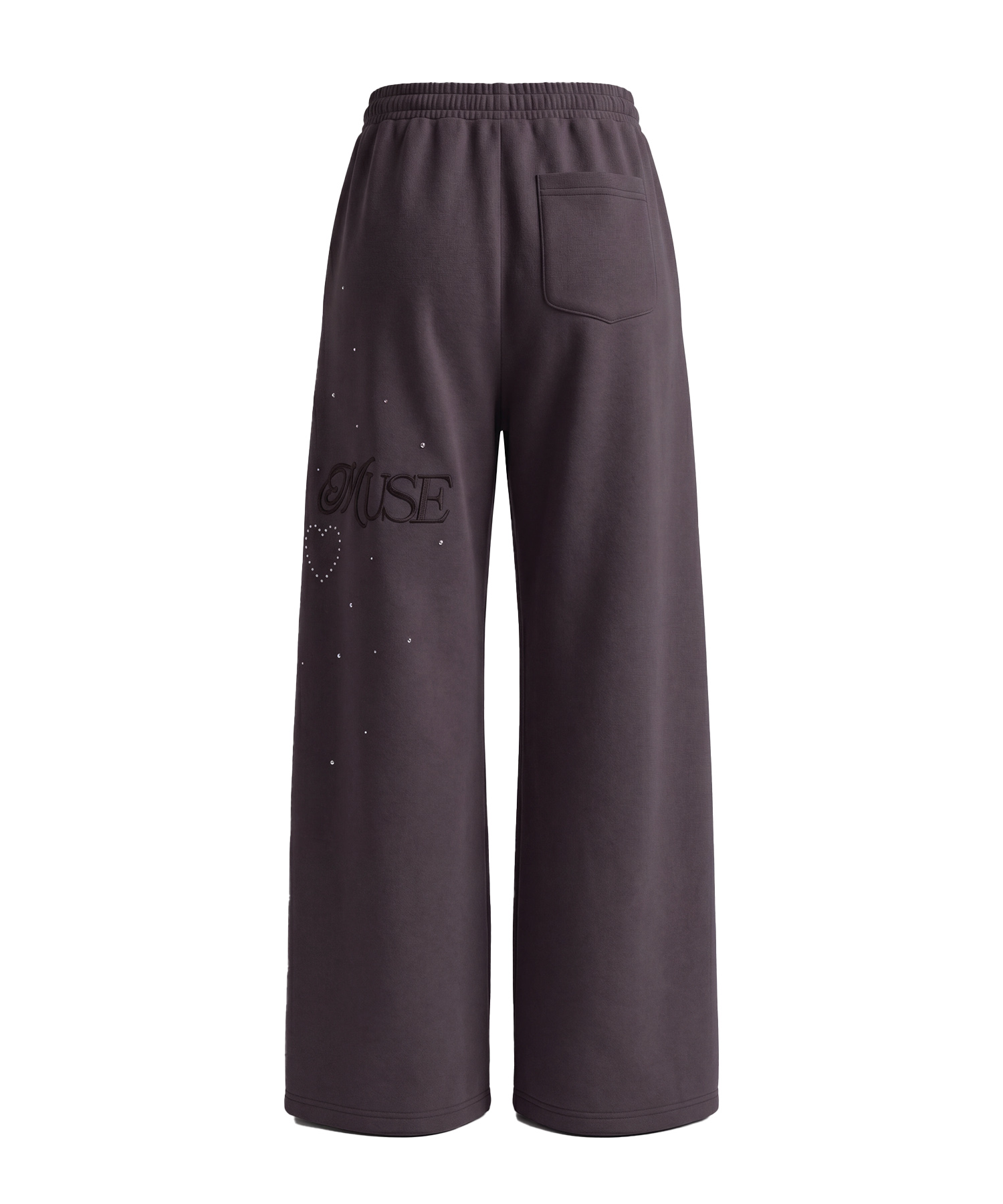Logo with rhinestone summer pants