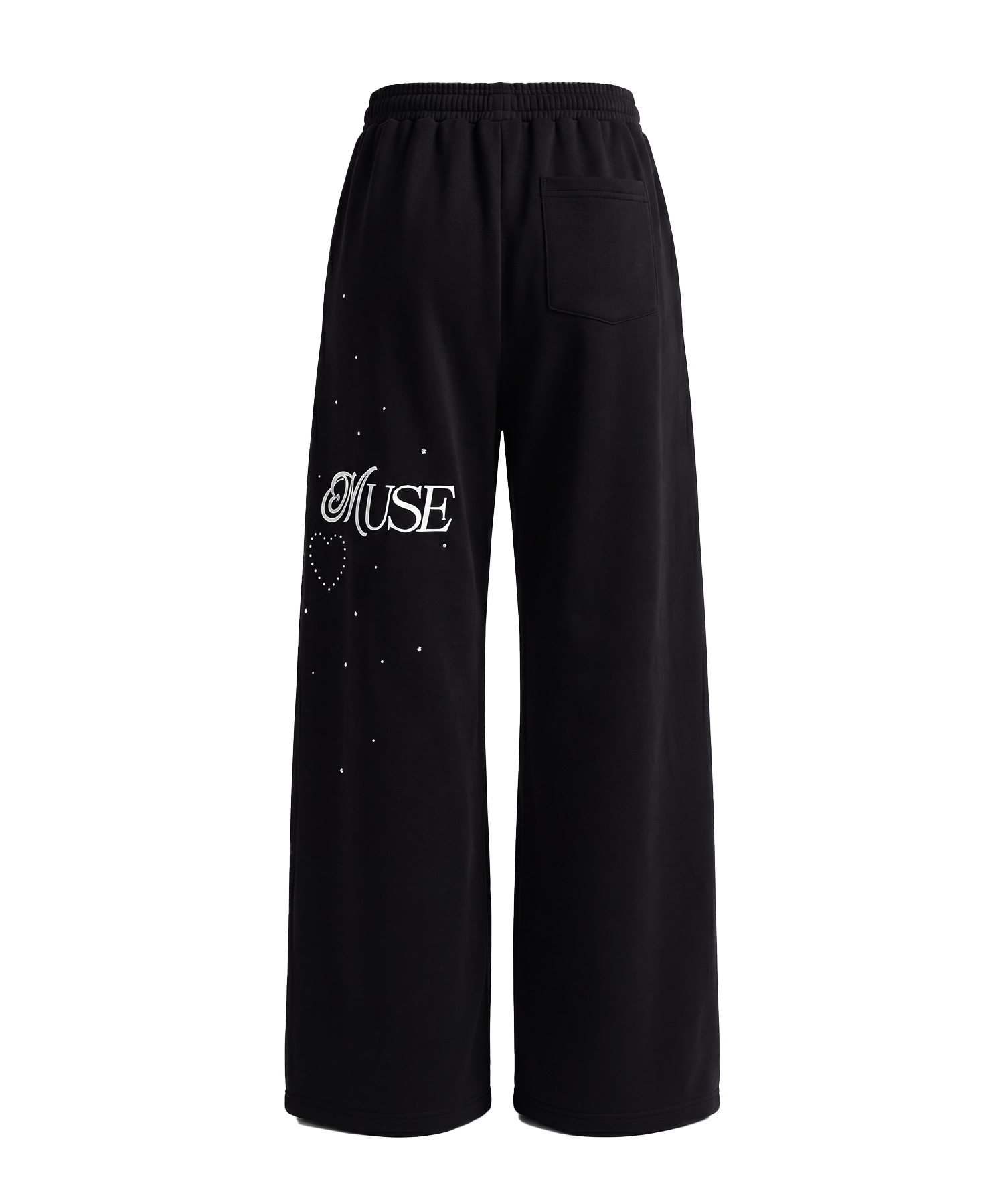 Logo with rhinestone summer pants