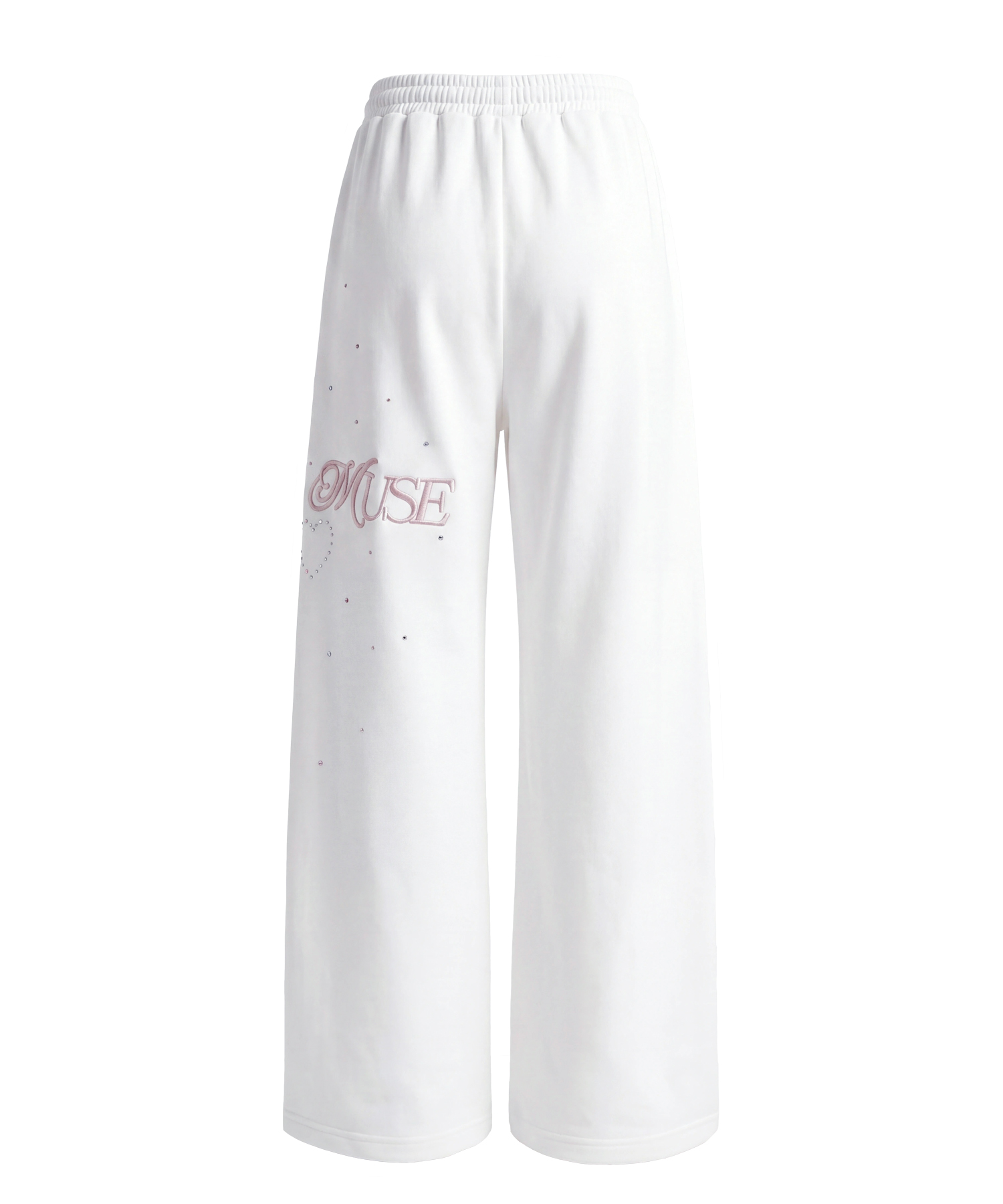 Logo with rhinestone summer pants