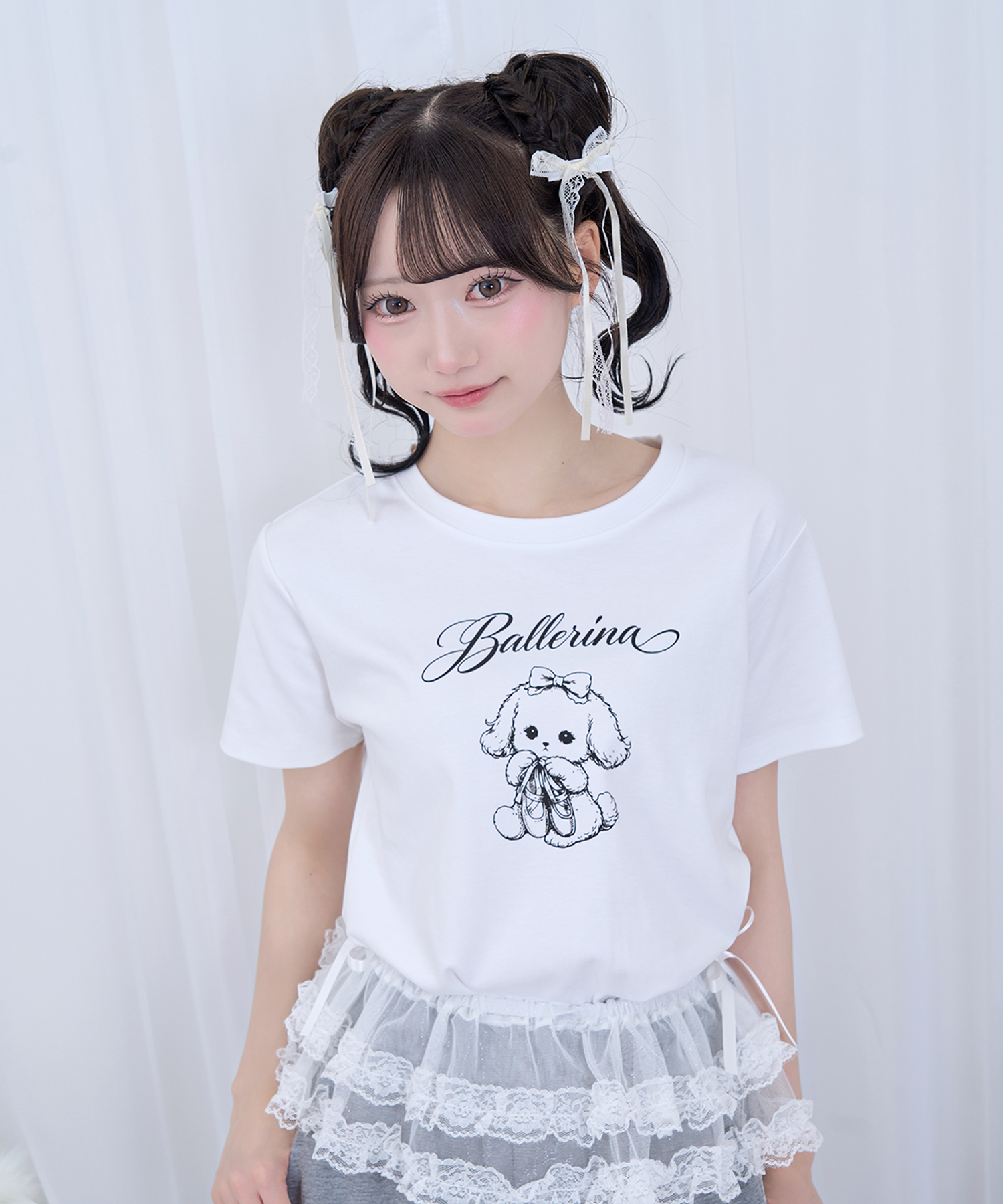 Puppy BallerinaTシャツ