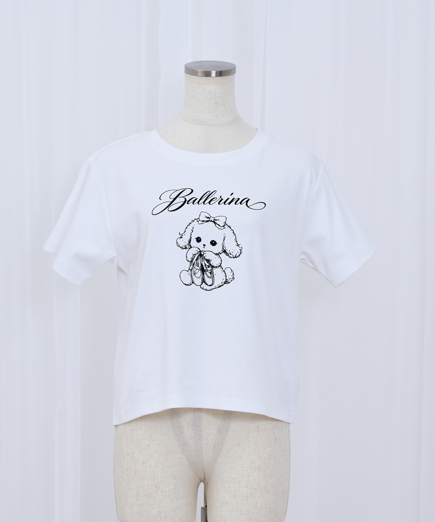 Puppy BallerinaTシャツ