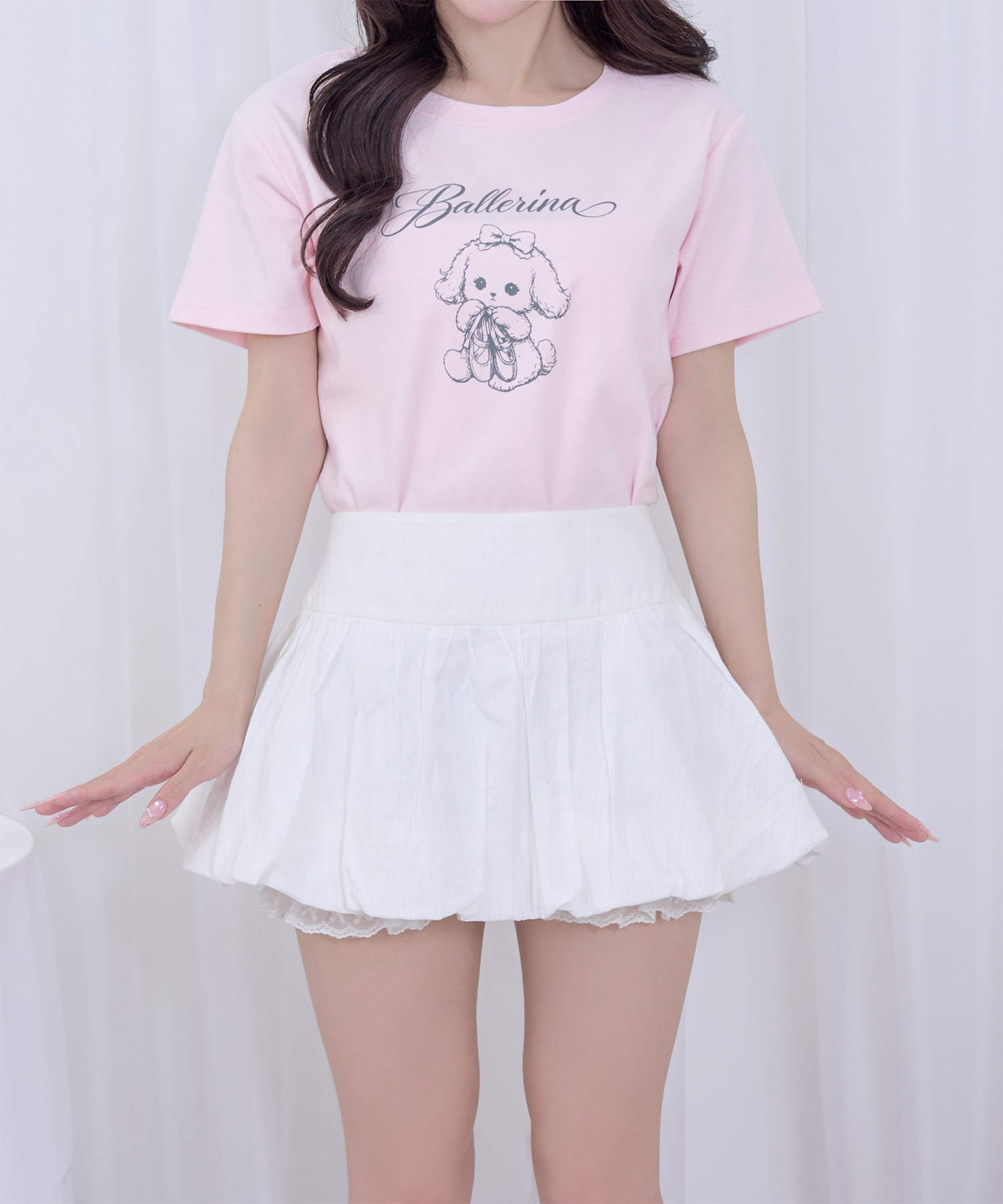 Puppy BallerinaTシャツ