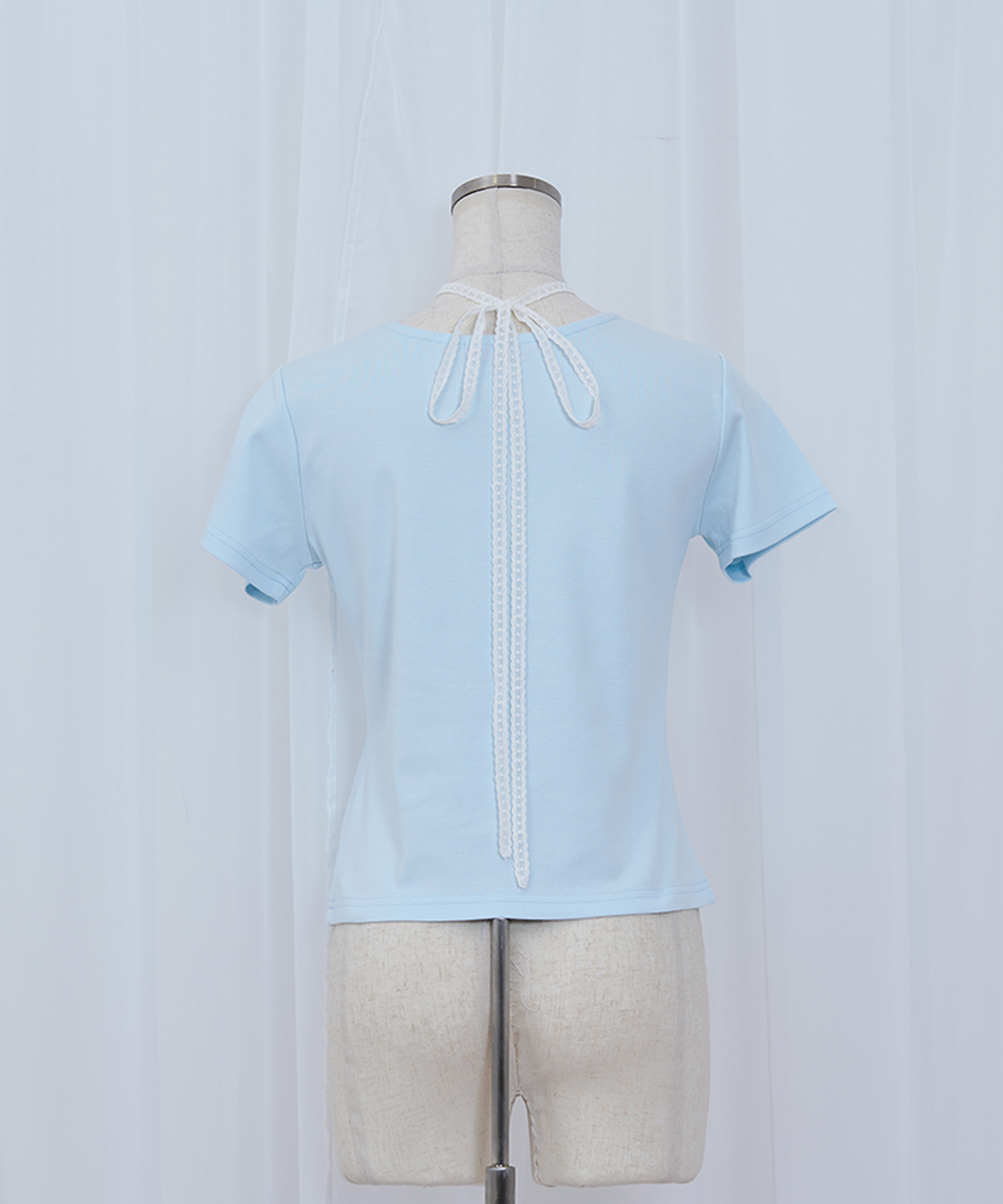 HeartレースTシャツ