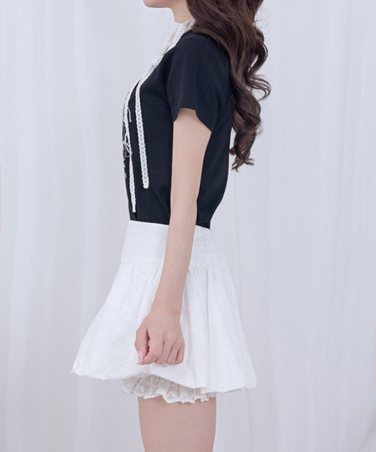 HeartレースTシャツ
