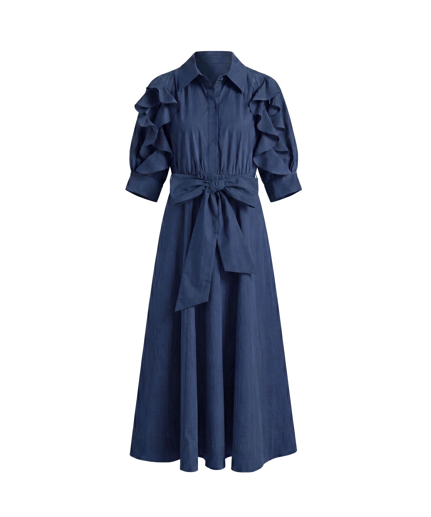 Bow tie shirts dress
