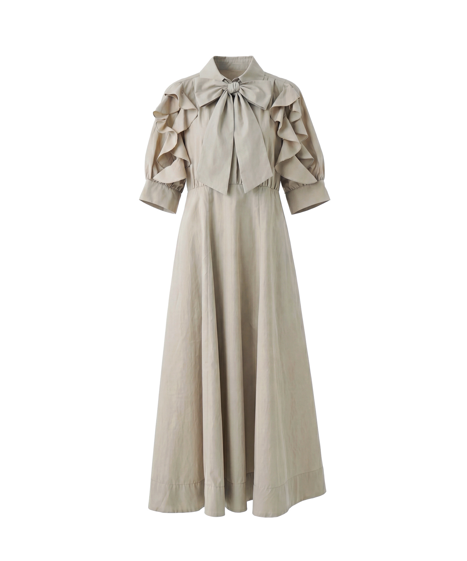 Bow tie shirts dress