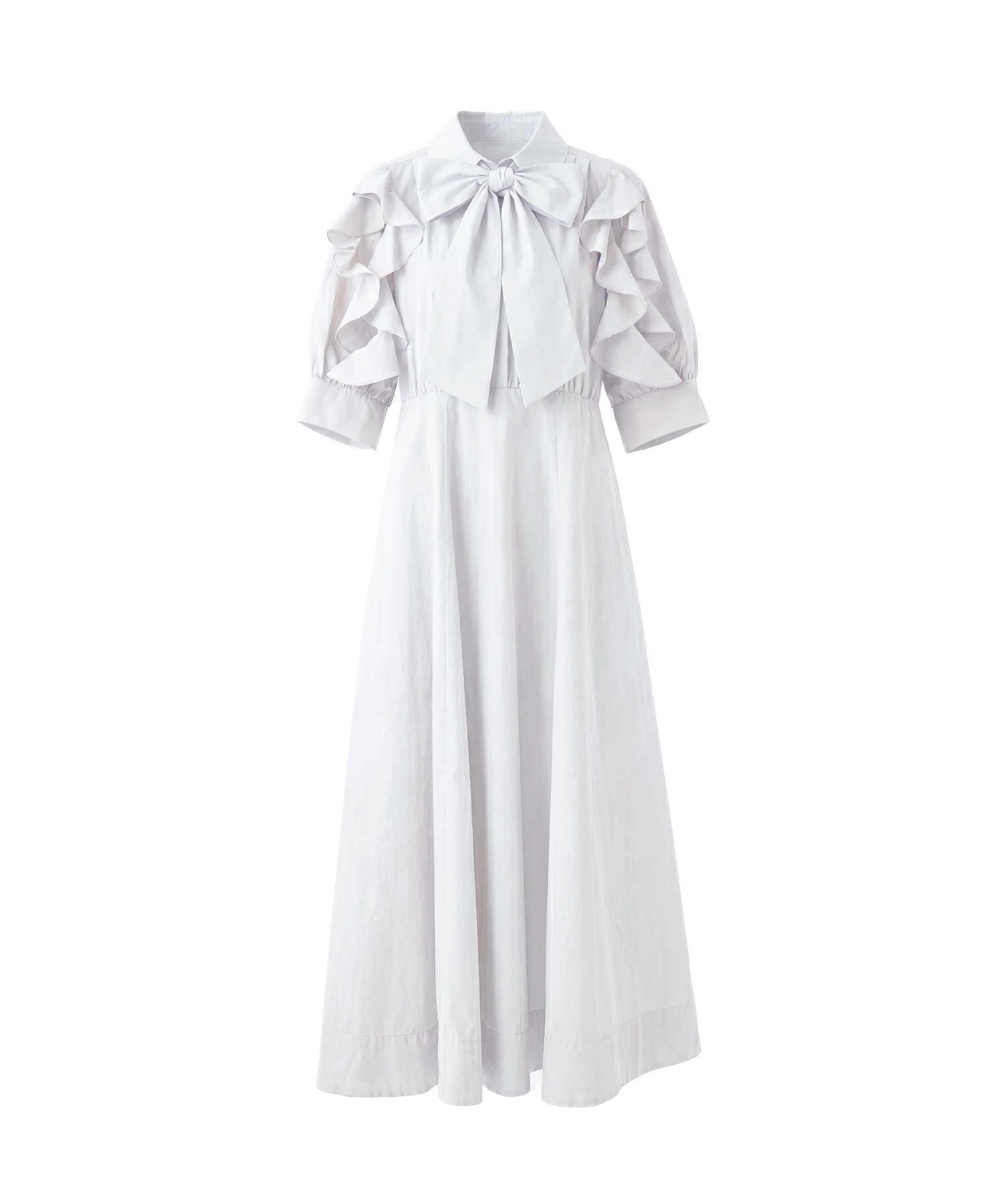 Bow tie shirts dress