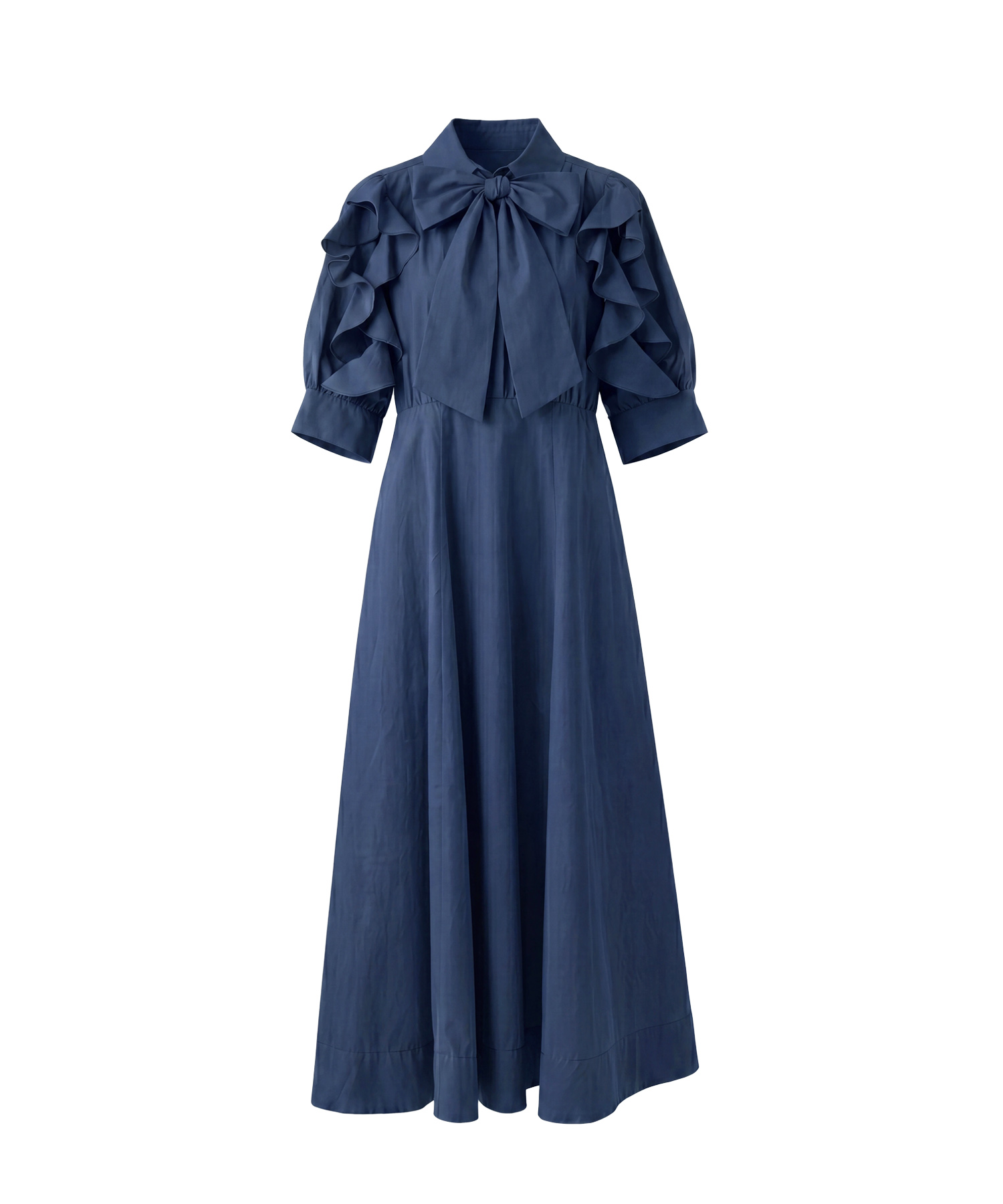 Bow tie shirts dress