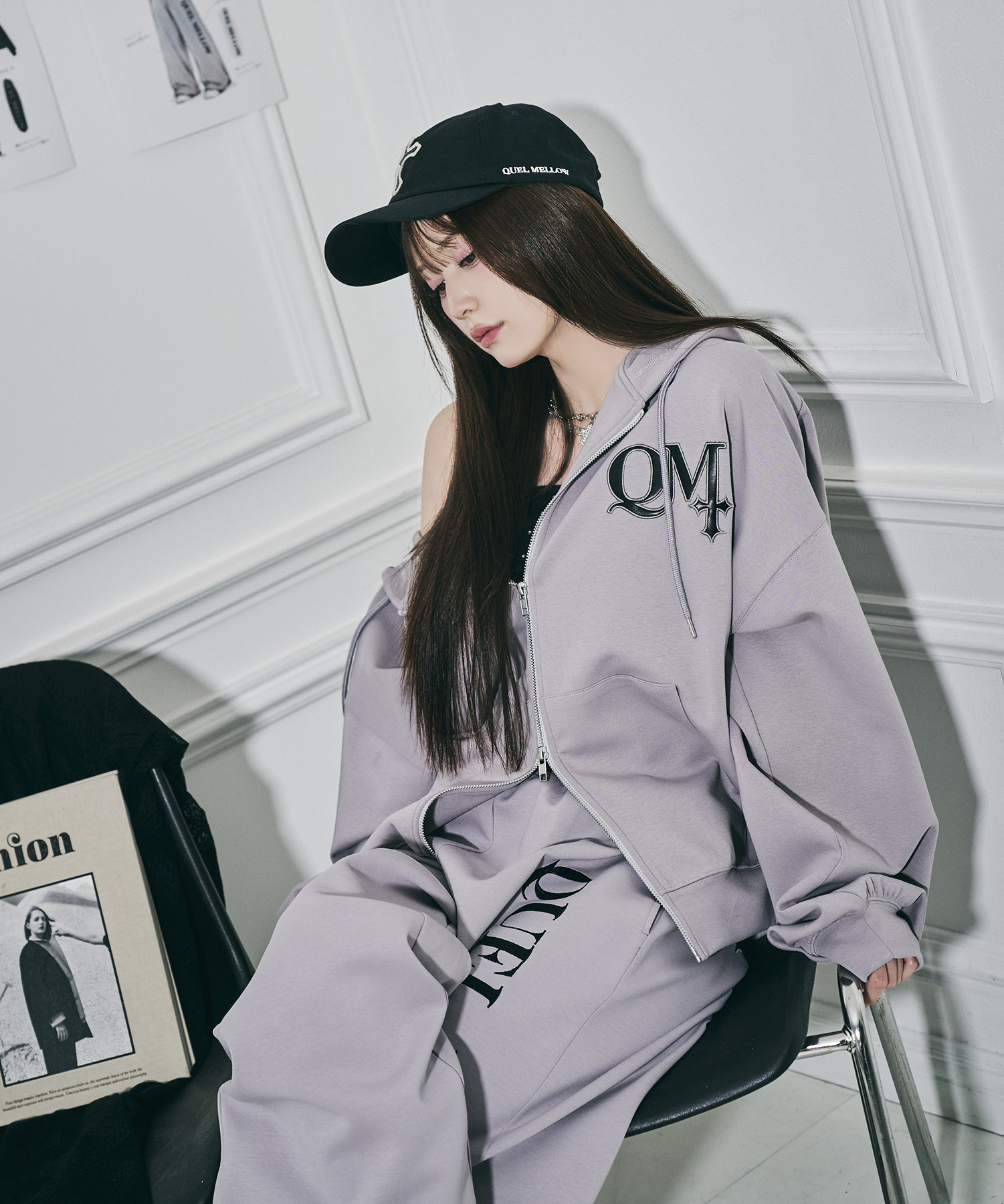 UNISEX クロスワッペンキャップ