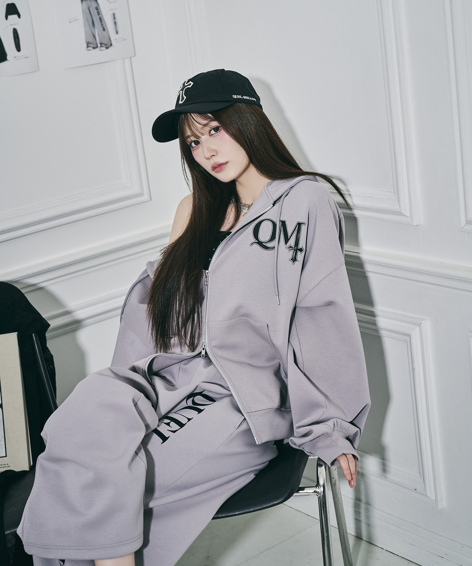 UNISEX クロスワッペンキャップ