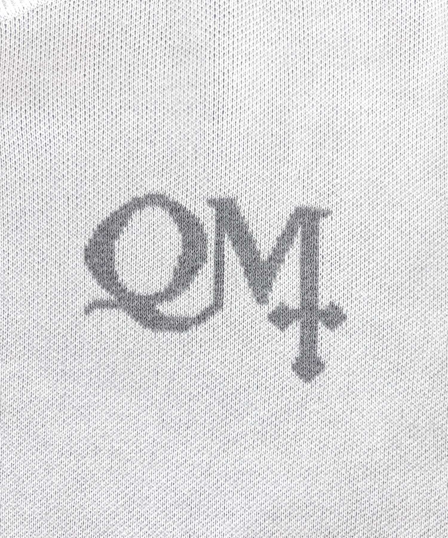 UNISEX ジャガードロゴニット / ホワイト