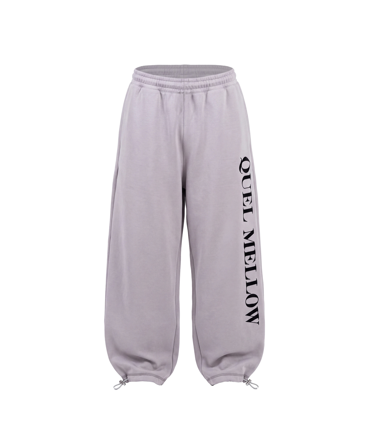 UNISEX エンブロイダリーロゴスウェットパンツ / グレー