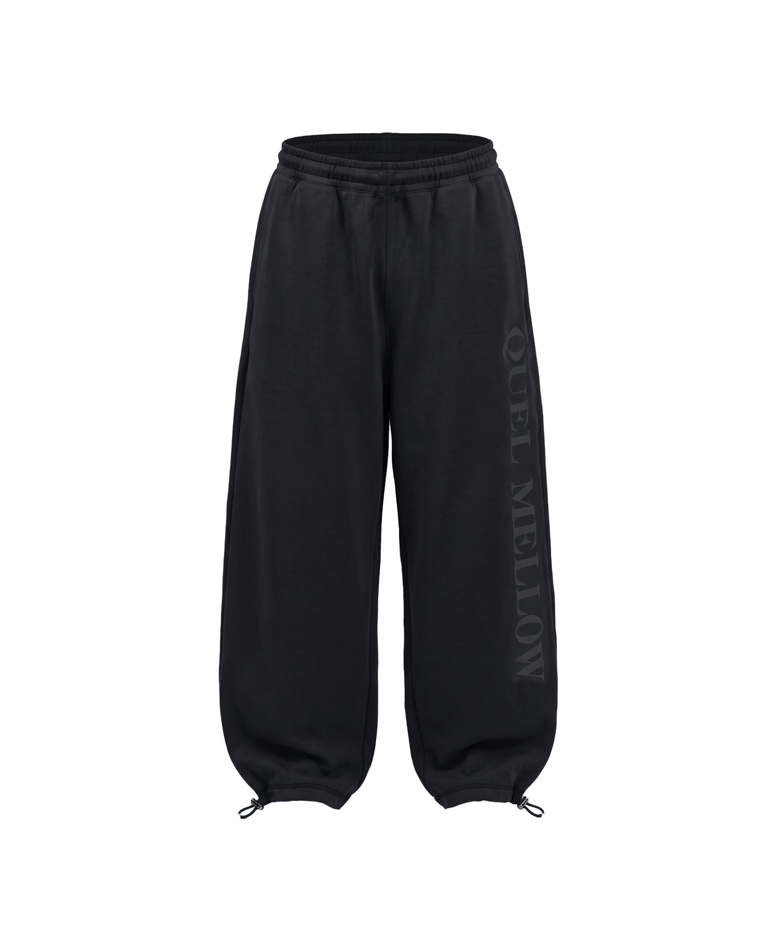 UNISEX エンブロイダリーロゴスウェットパンツ / チャコールグレー