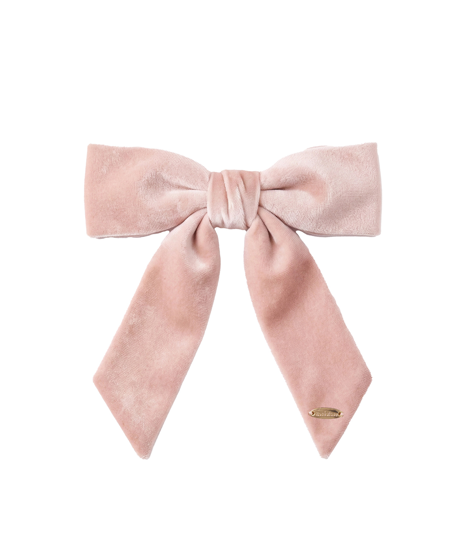 Velor ribbon clip & pin