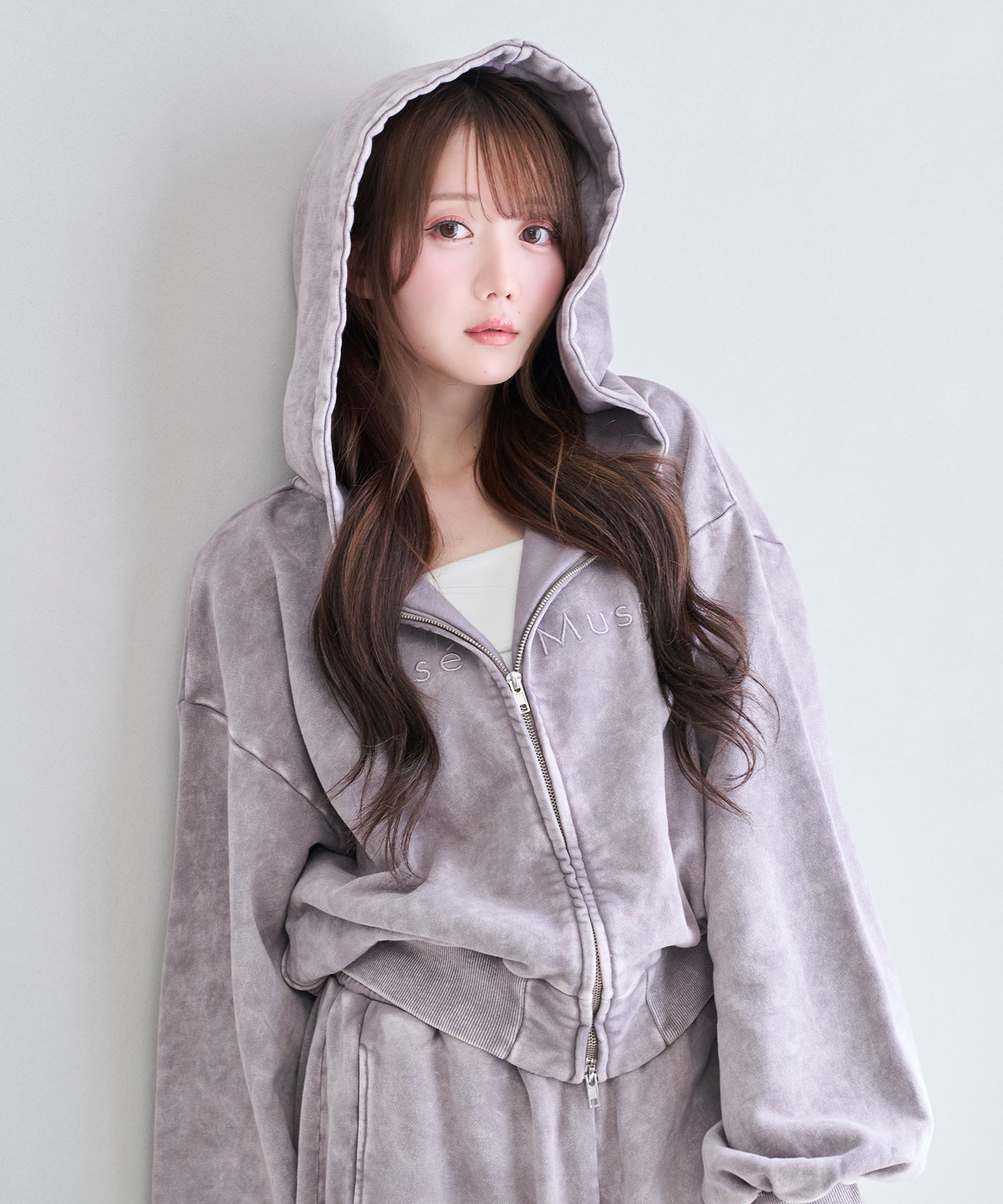 Chemical washed hoodie
