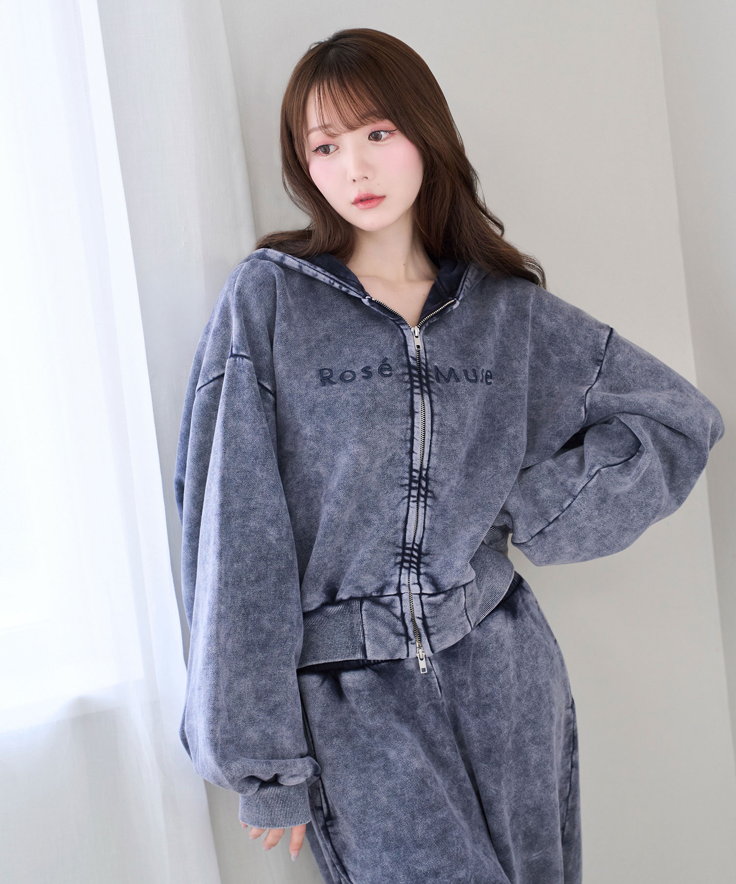Chemical washed hoodie