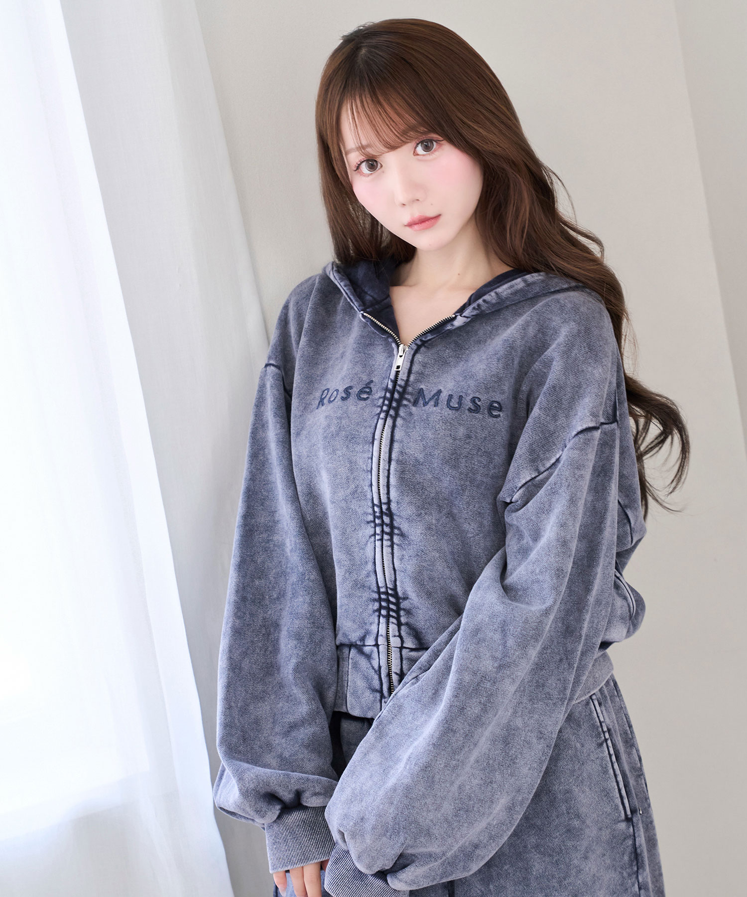 Chemical washed hoodie