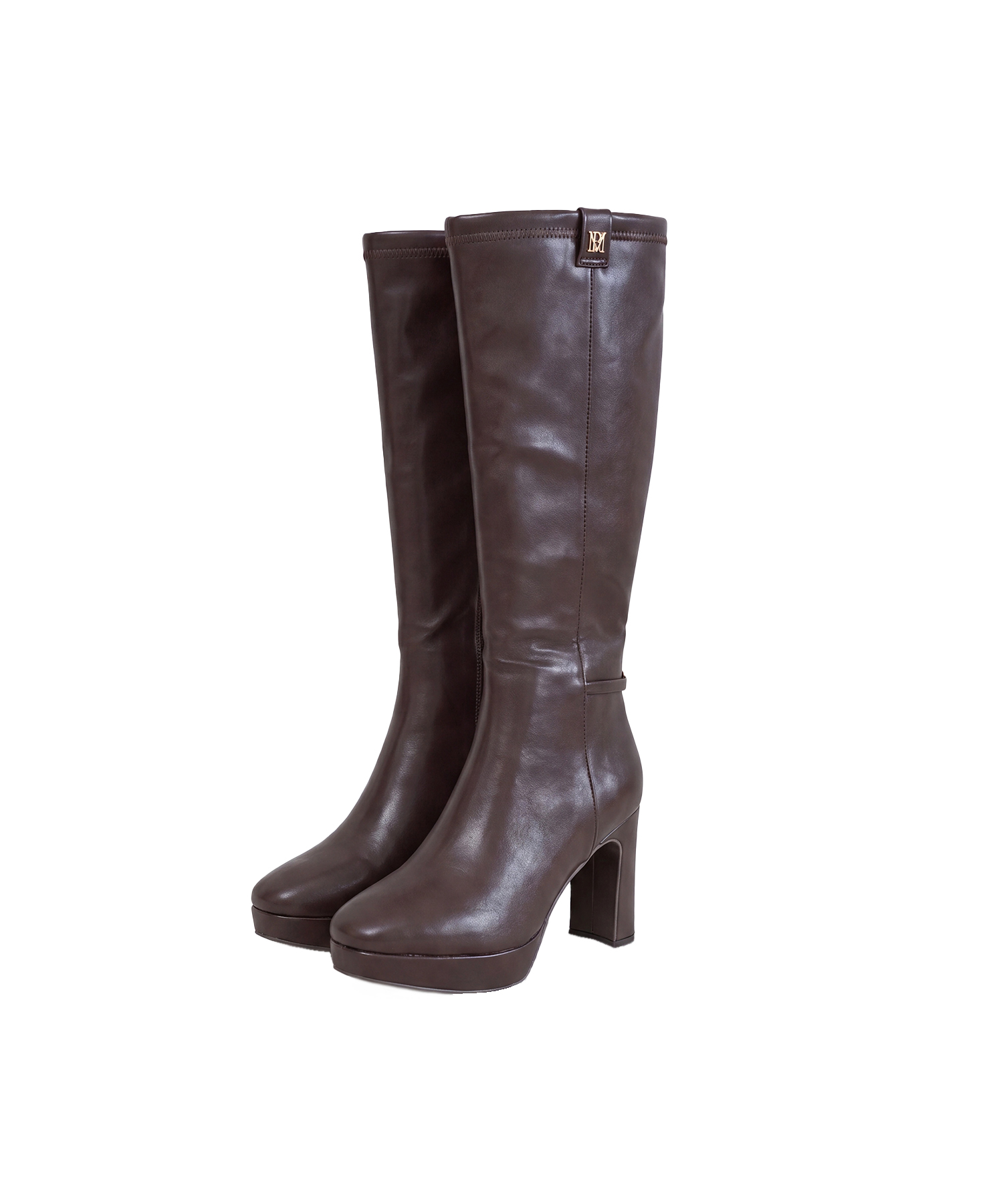 Slim fit platform boots