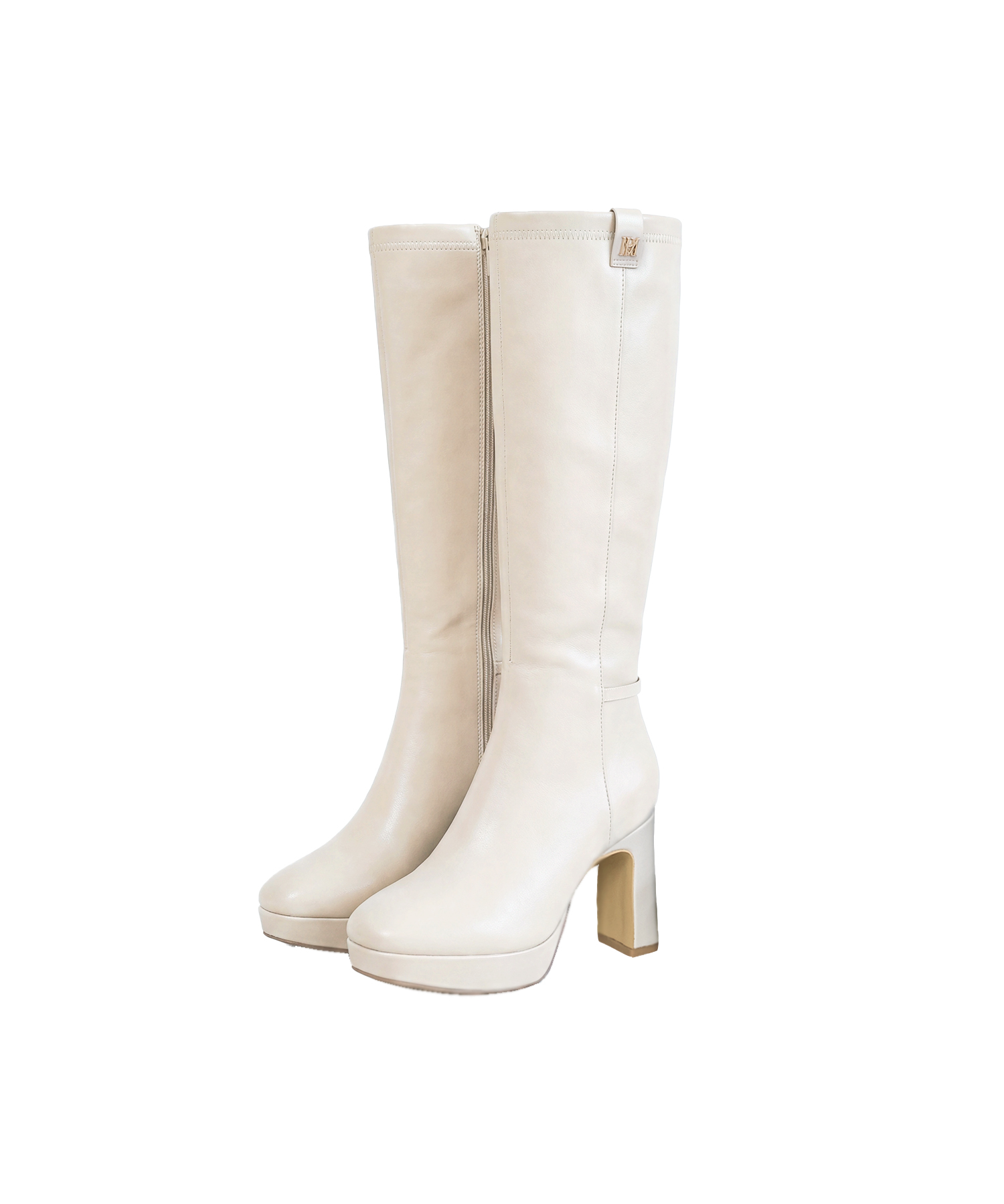 Slim fit platform boots