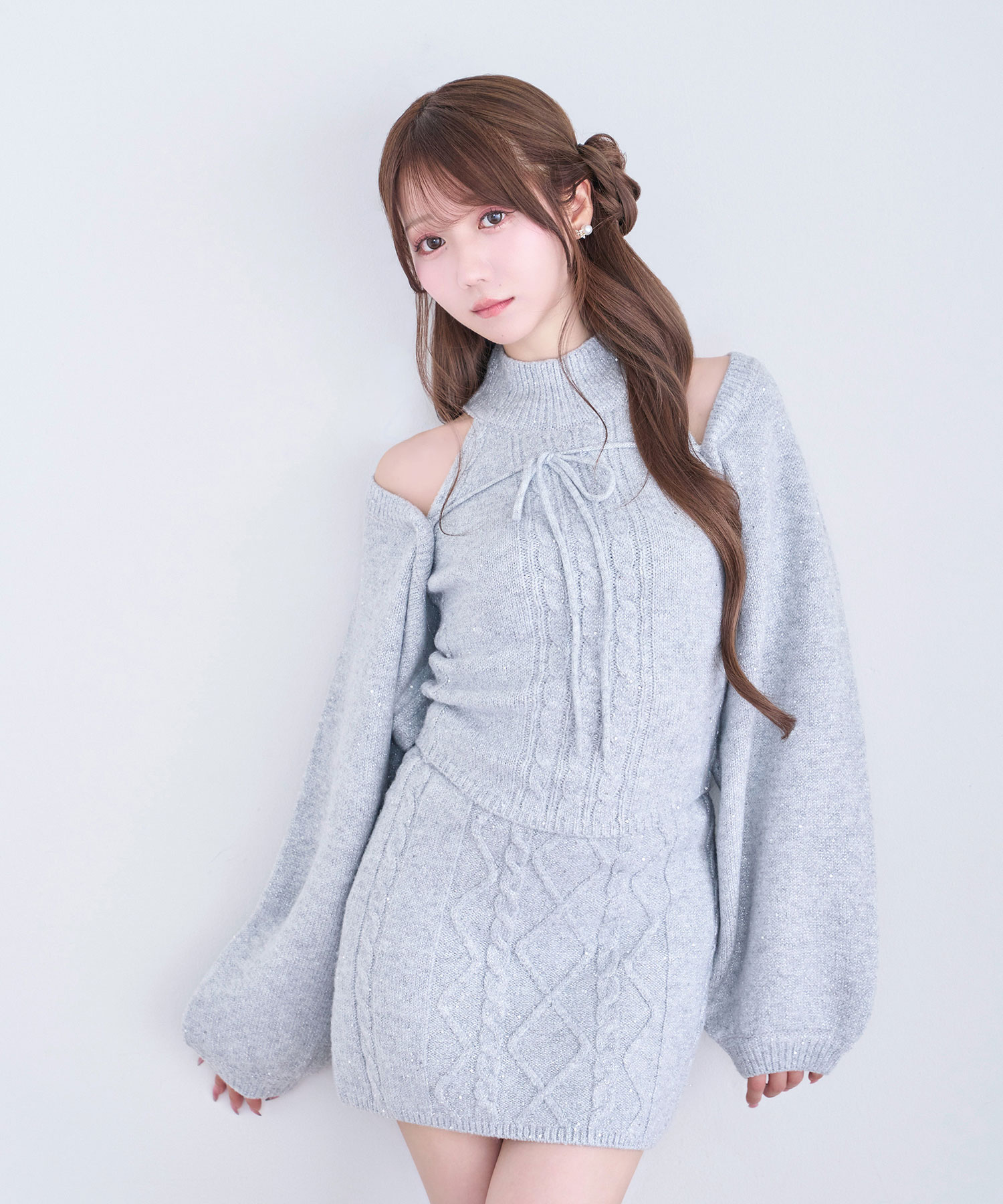 Glitter knit 3P set