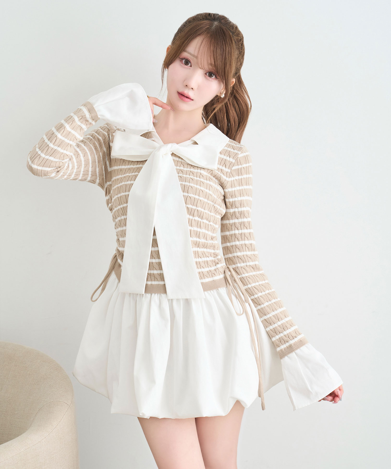 Docking border knit o/p