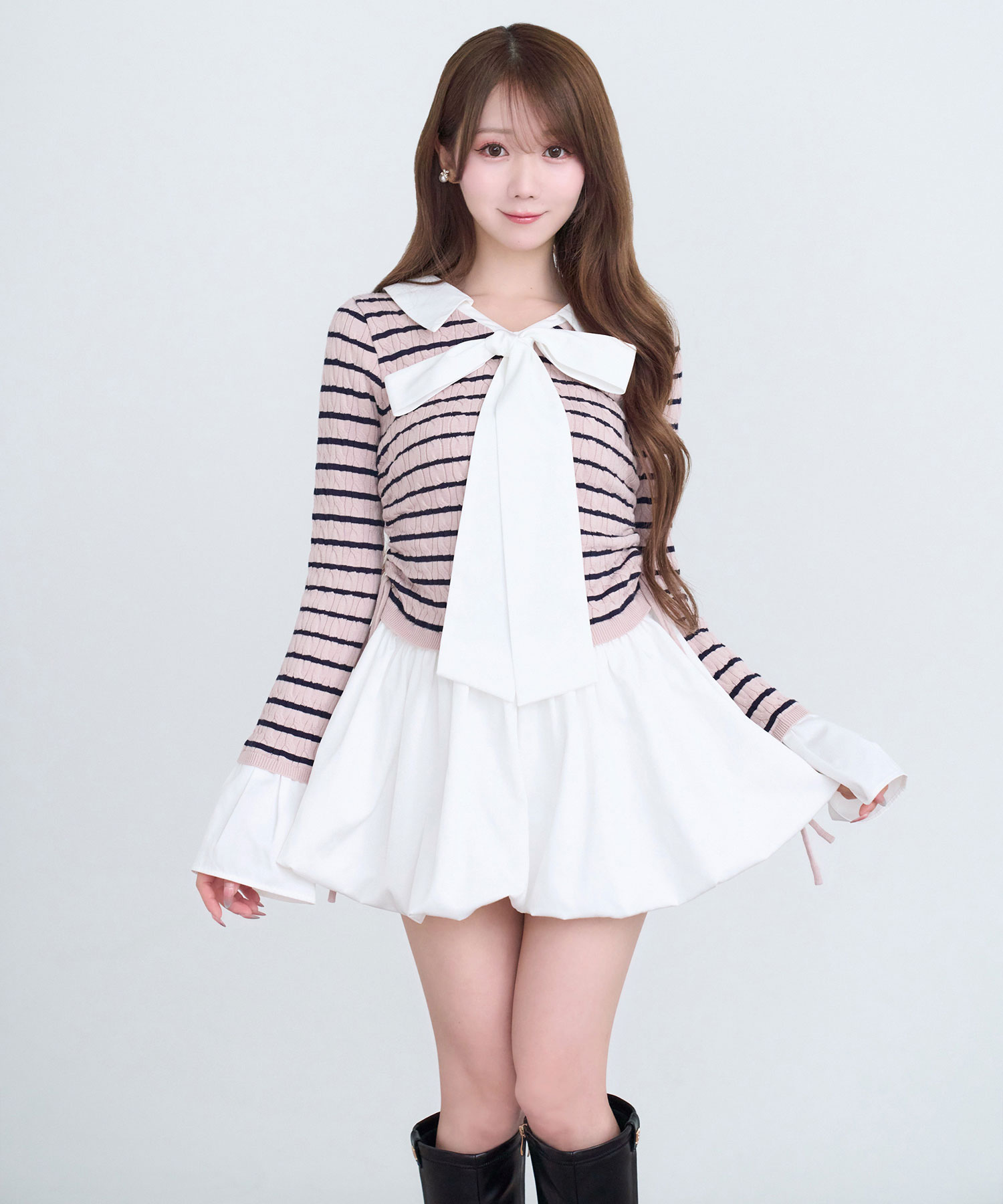 Docking border knit o/p