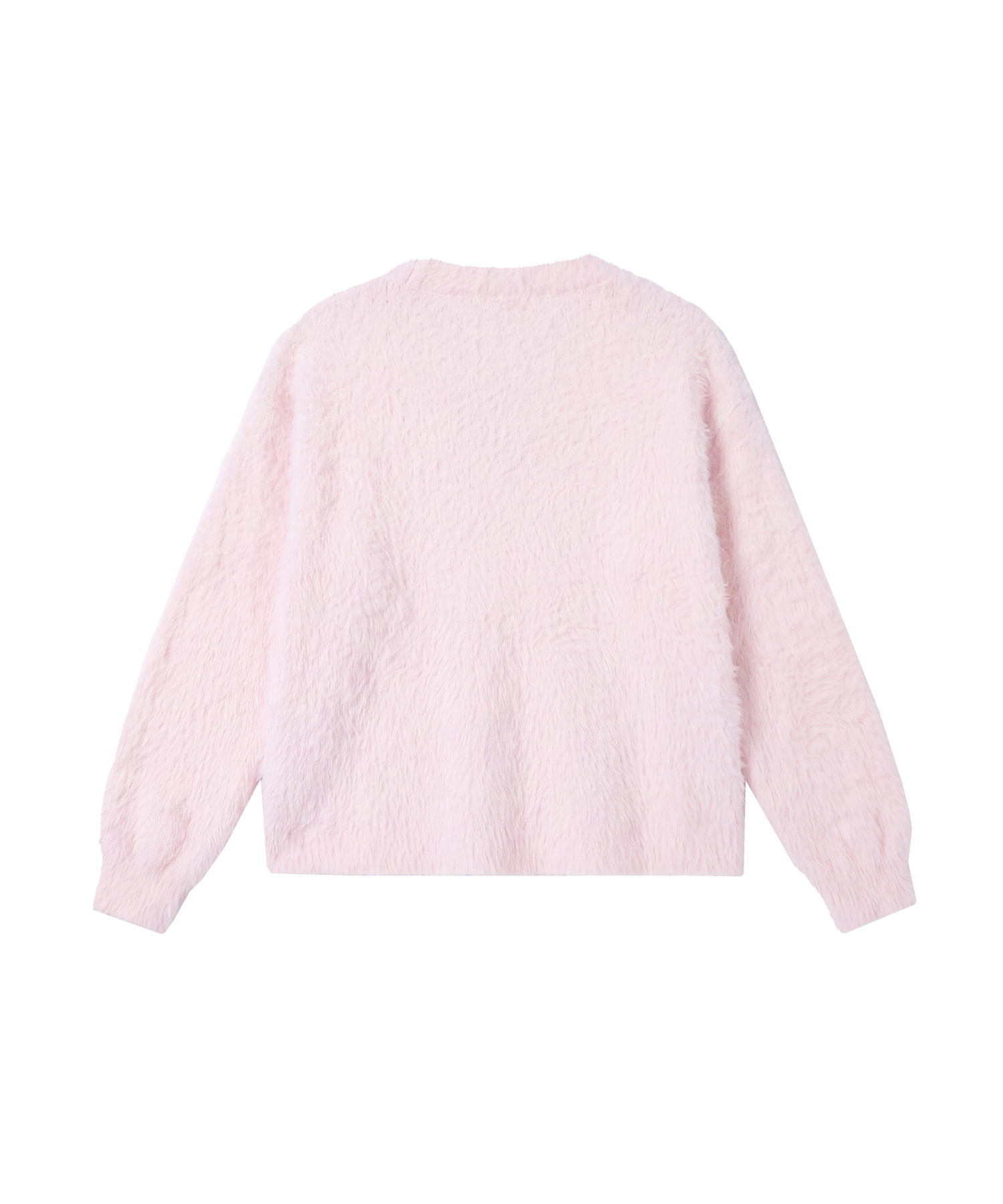 Shaggy oversized cardigan